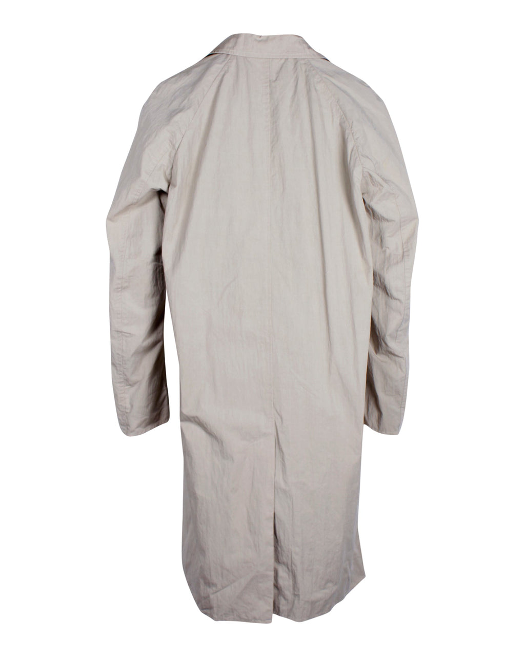 Lanvin Trench Coat in Beige Cotton