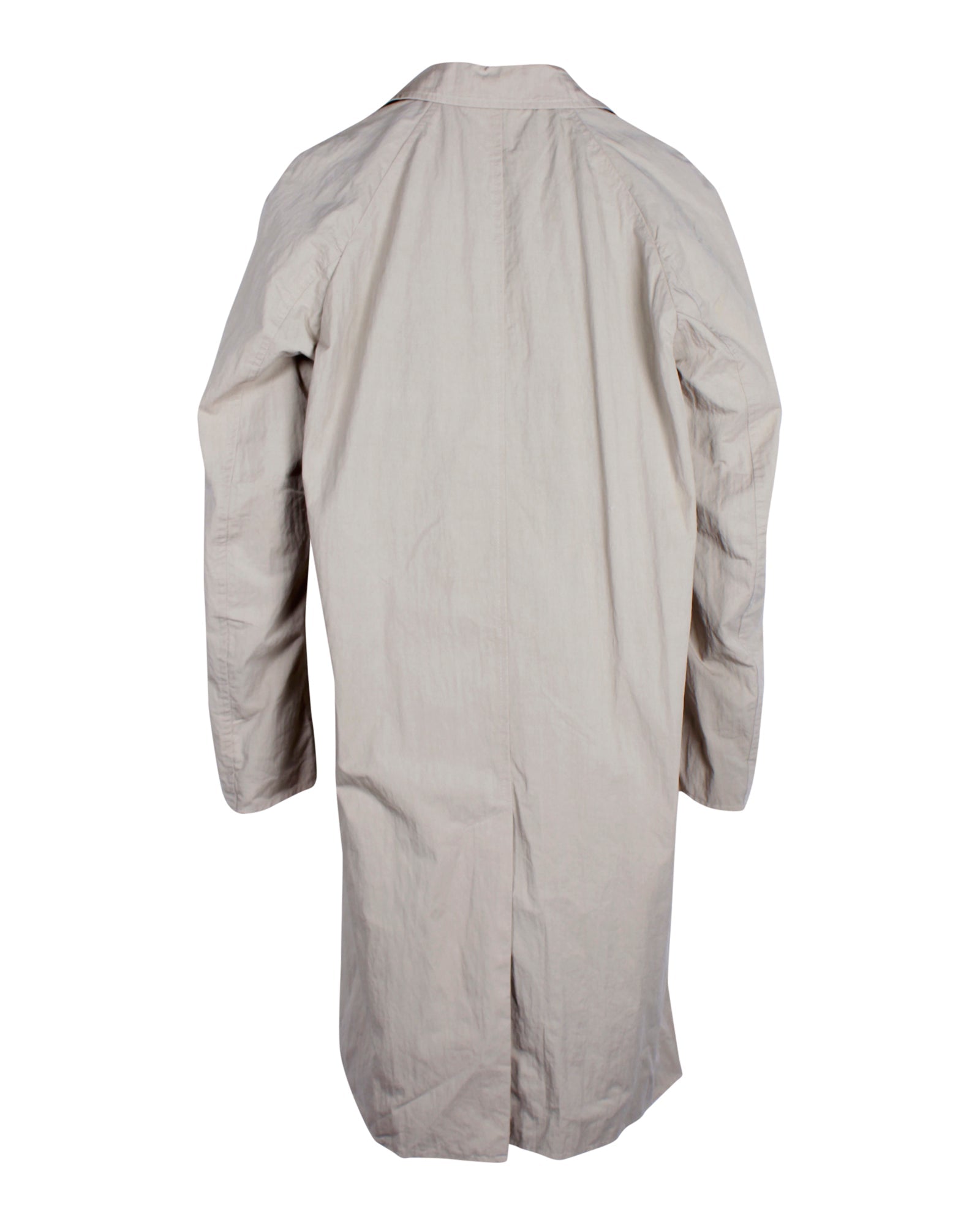 Lanvin Trench Coat in Beige Cotton