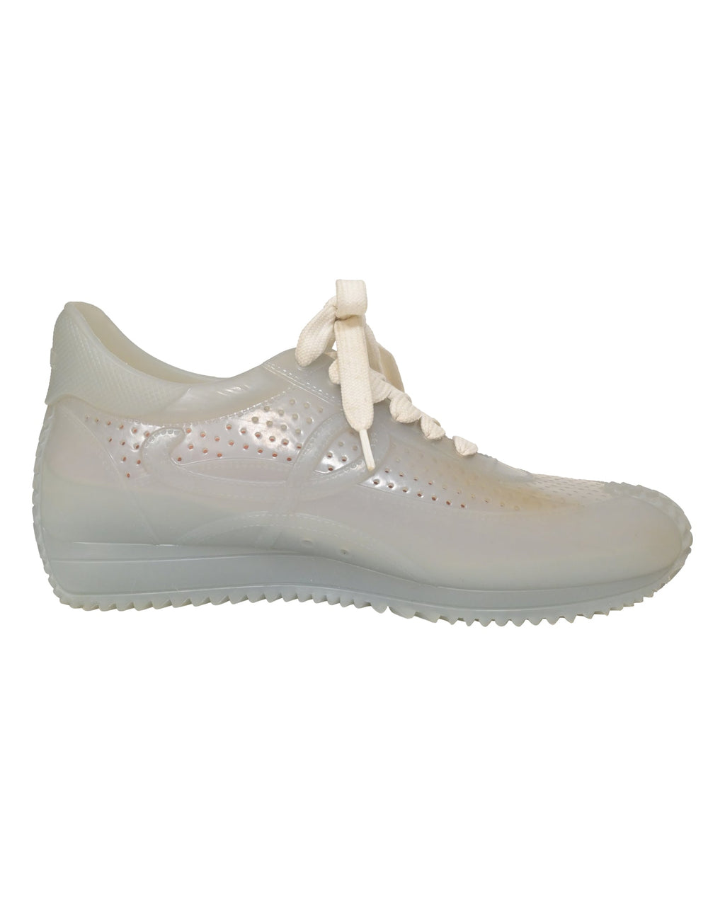 Women's Loewe Flow Runner in Grey Rubber