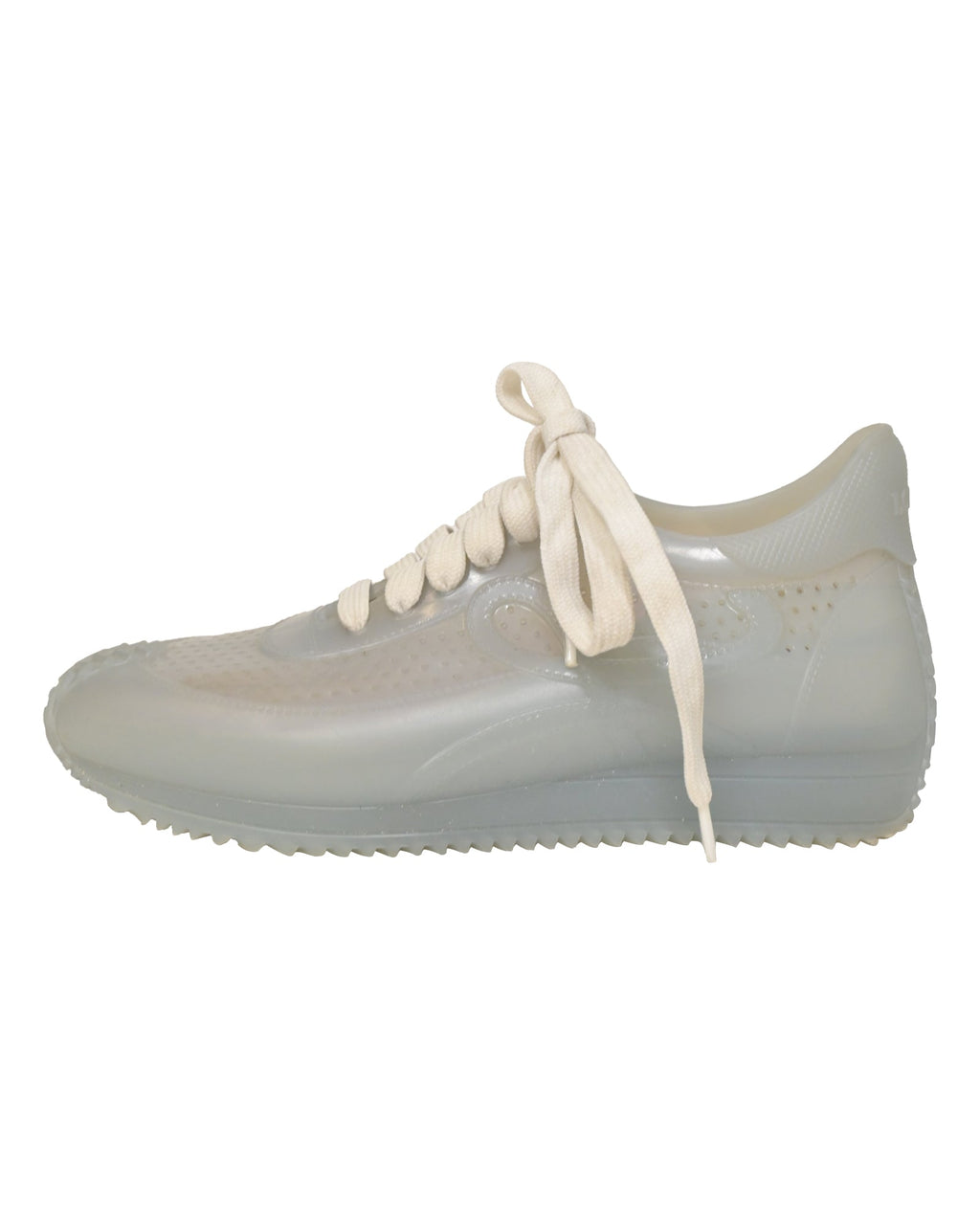 Women's Loewe Flow Runner in Grey Rubber