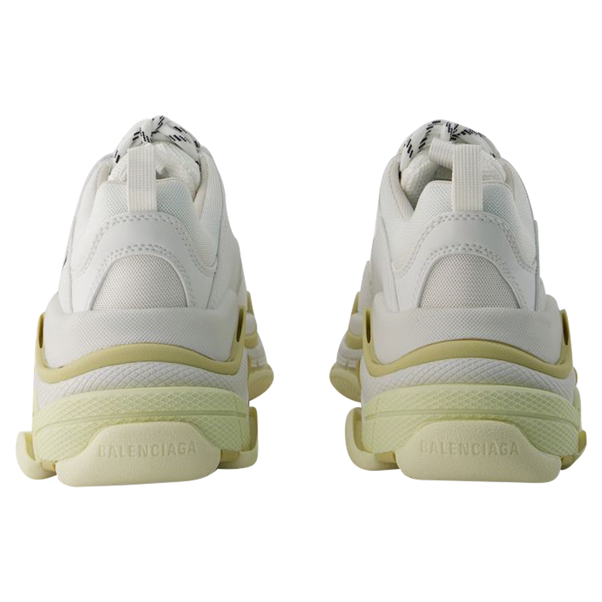 Women's Triple S Sneakers - Balenciaga - Leather Free - White