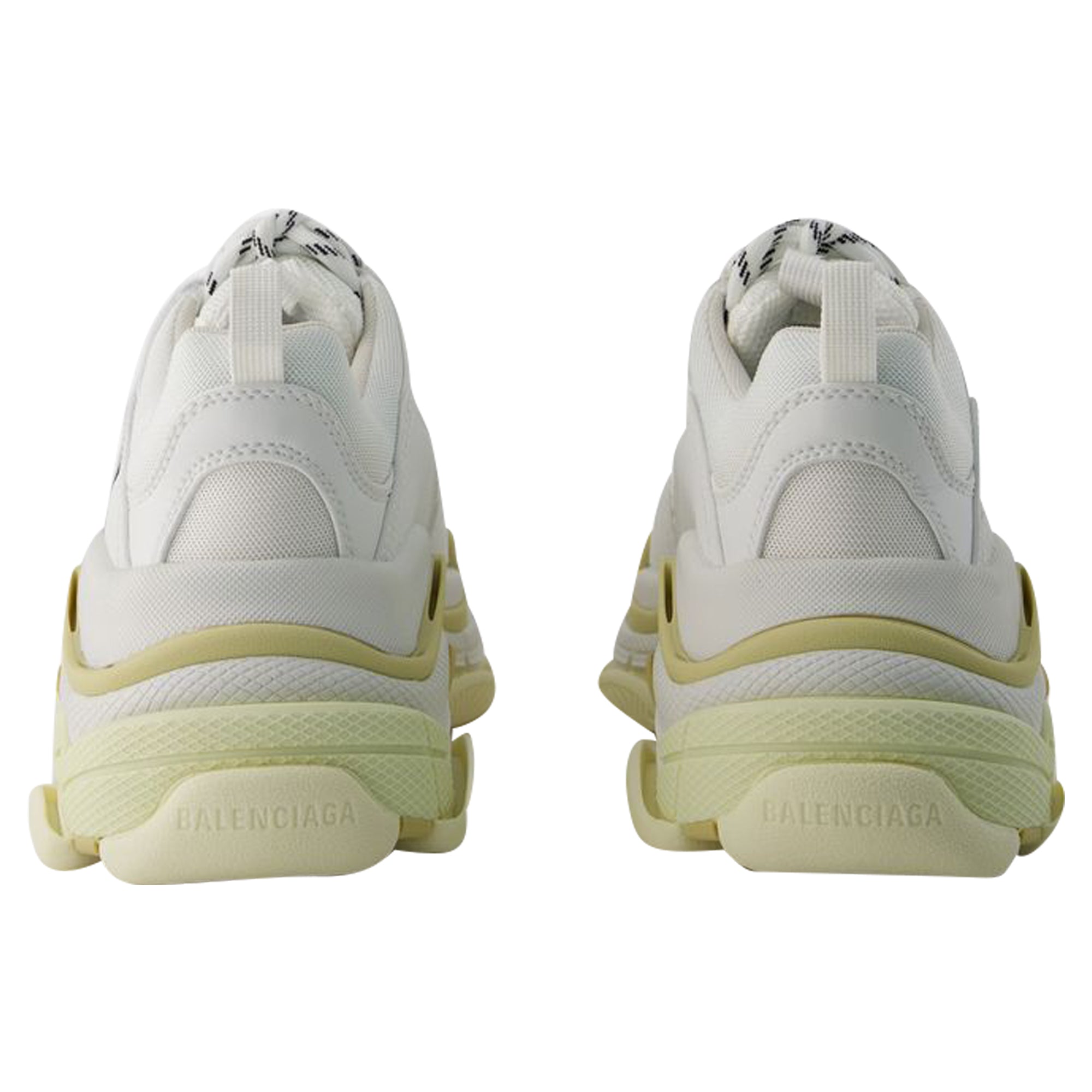 Triple S Sneakers - Balenciaga - Leather Free - White