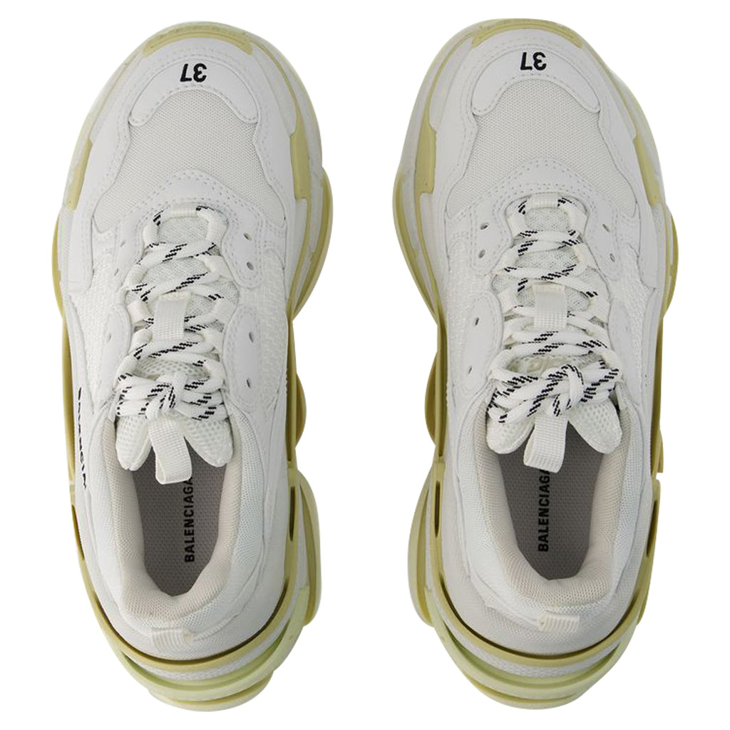 Women's Triple S Sneakers - Balenciaga - Leather Free - White