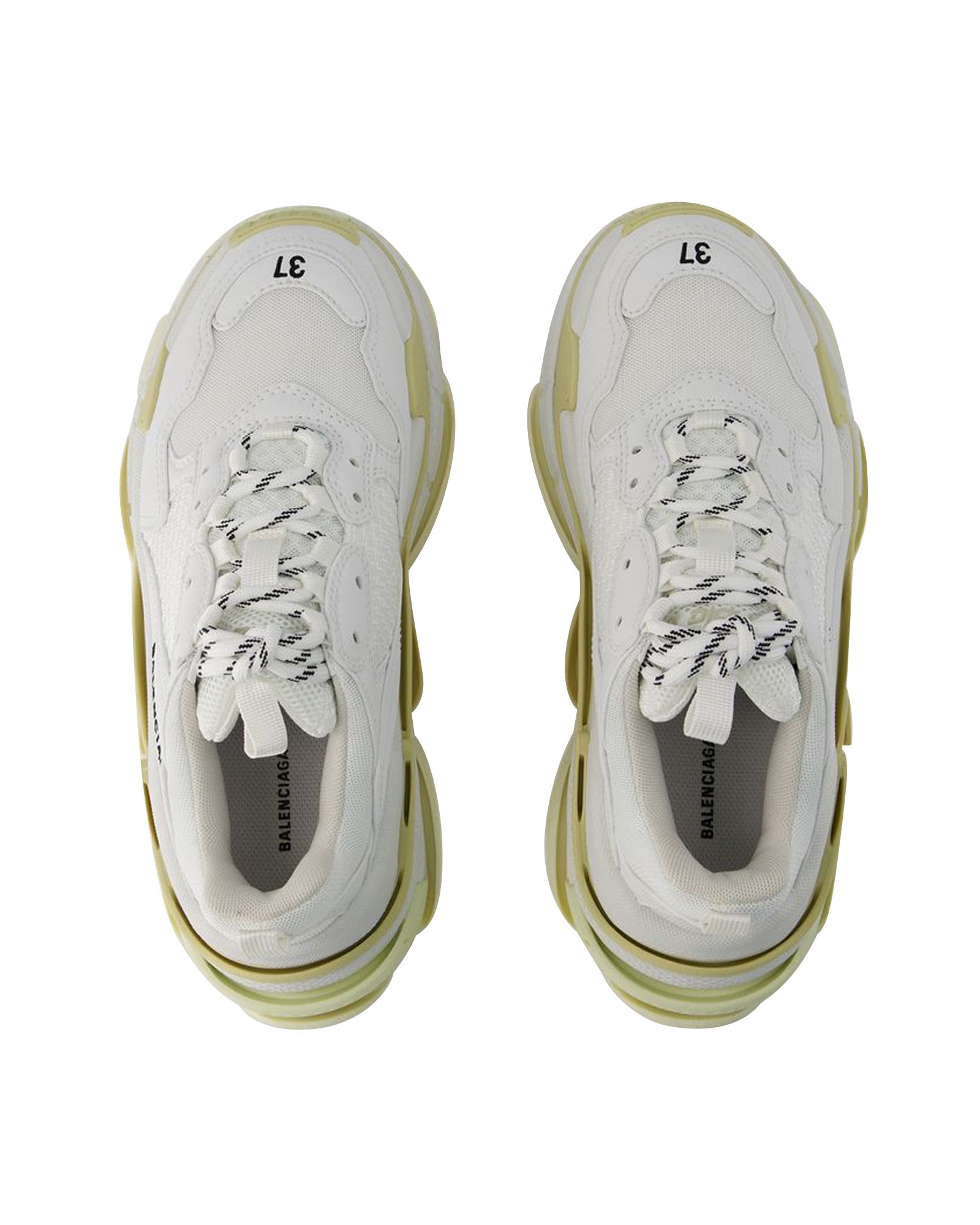 Women's Triple S Sneakers - Balenciaga - Leather Free - White