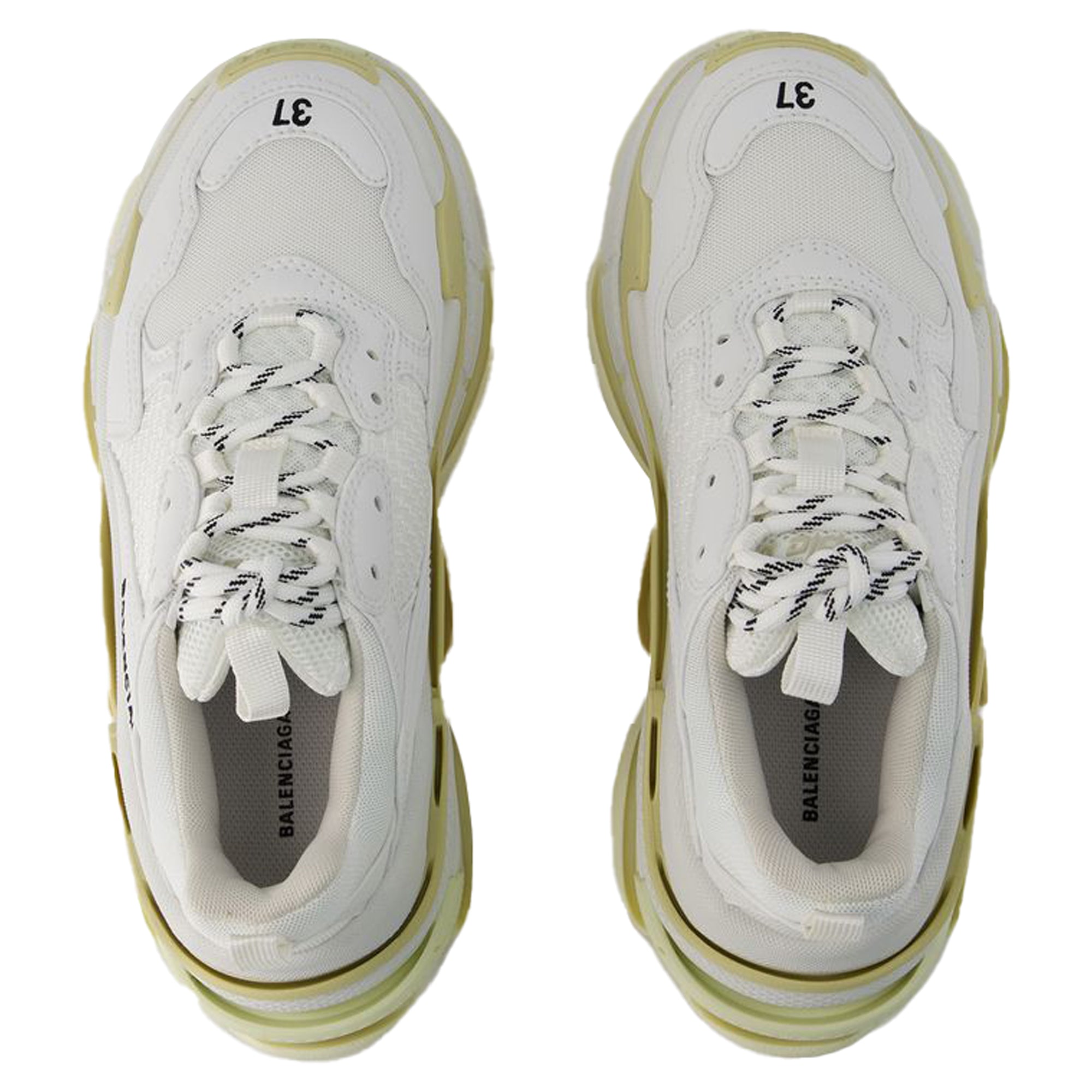 Triple S Sneakers - Balenciaga - Leather Free - White
