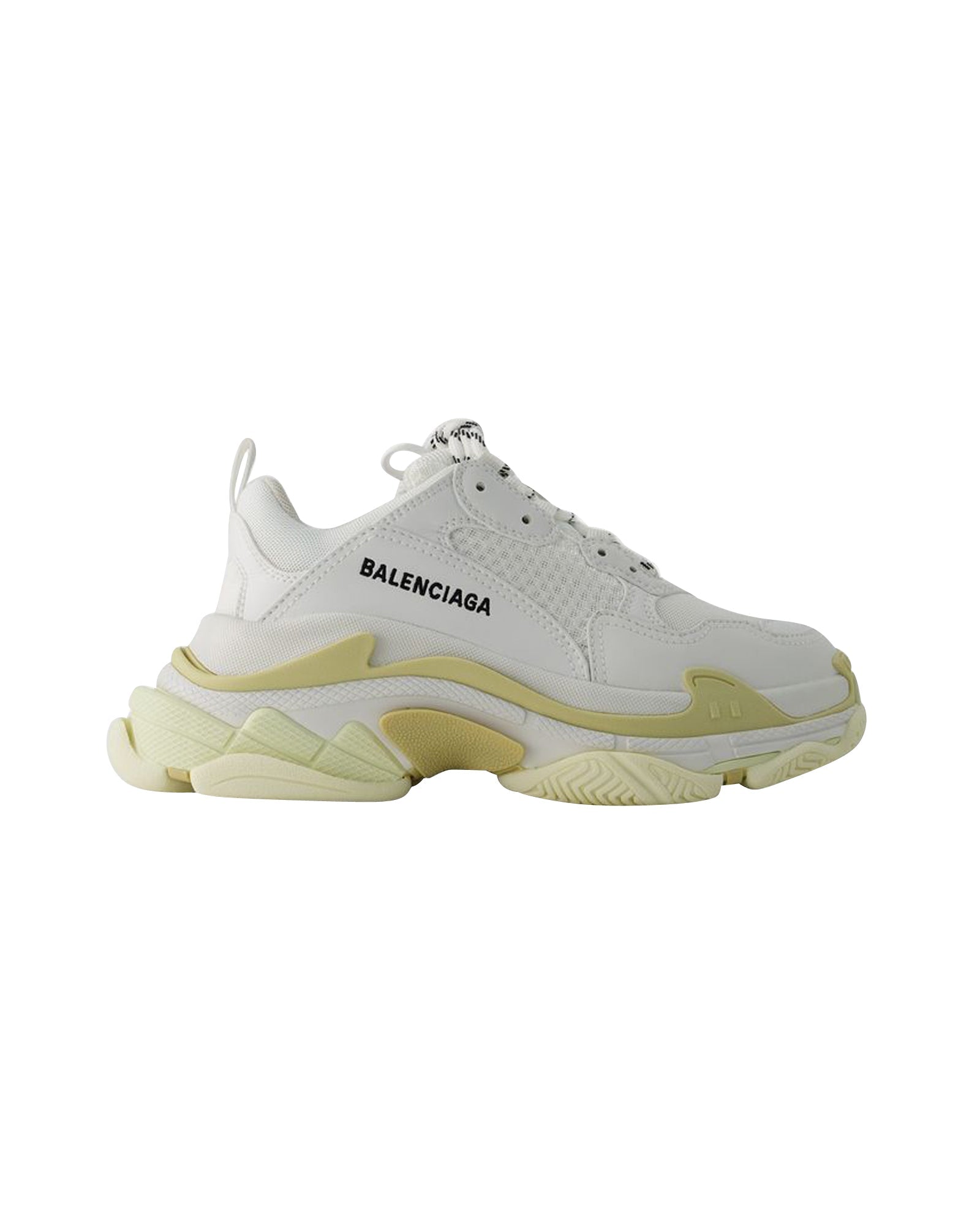 Women's Triple S Sneakers - Balenciaga - Leather Free - White