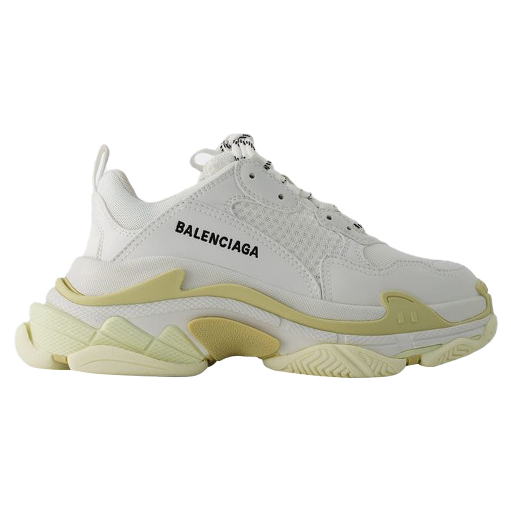 Triple S Sneakers - Balenciaga - Leather Free - White