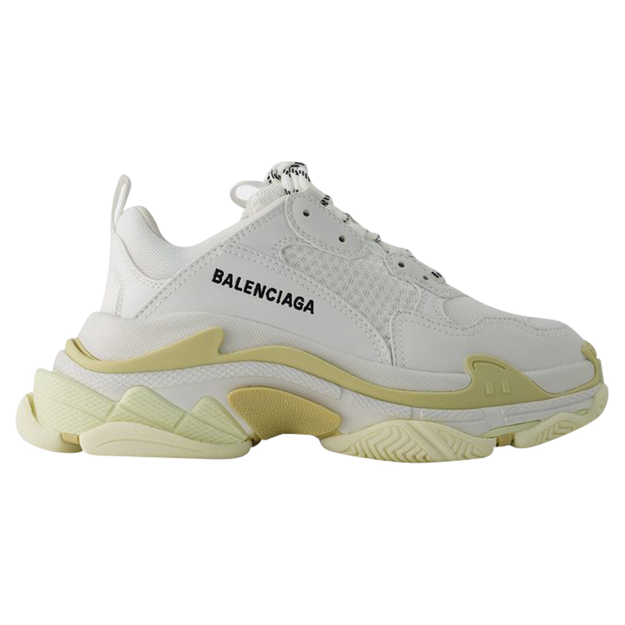 Women's Triple S Sneakers - Balenciaga - Leather Free - White