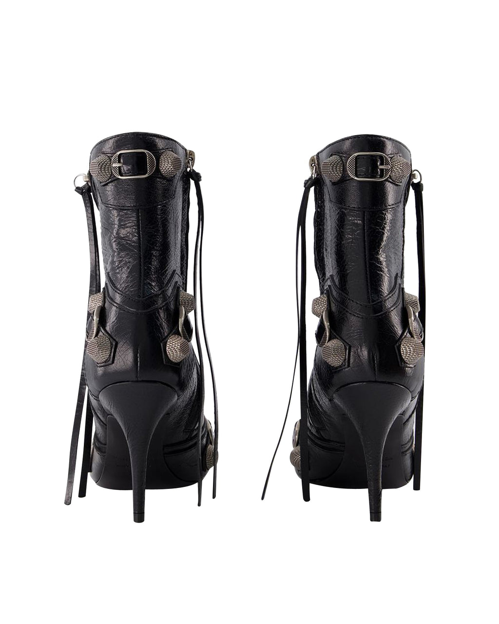 Cagole H90 Ankle Boots - Balenciaga - Leather - Black