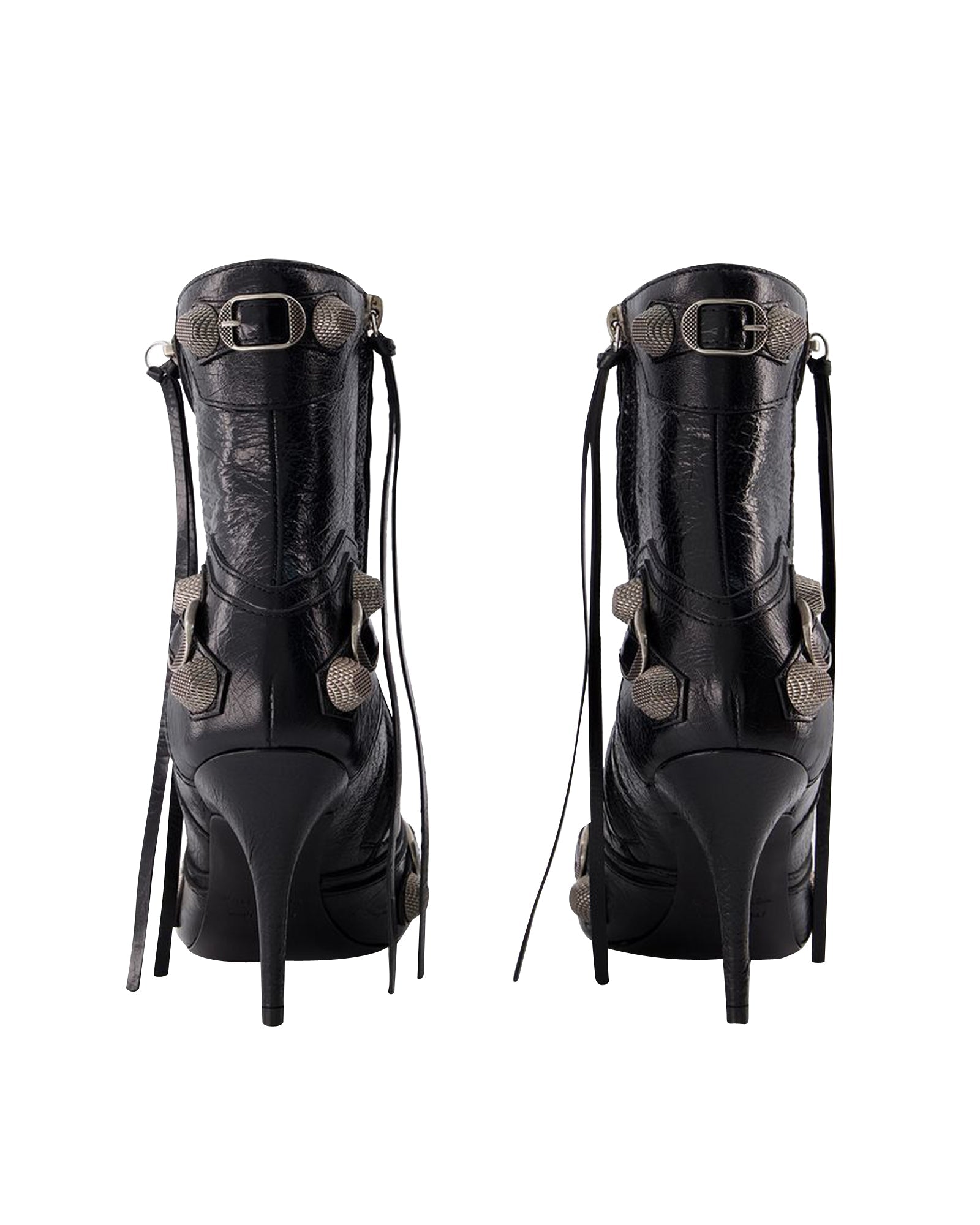 Cagole H90 Ankle Boots - Balenciaga - Leather - Black