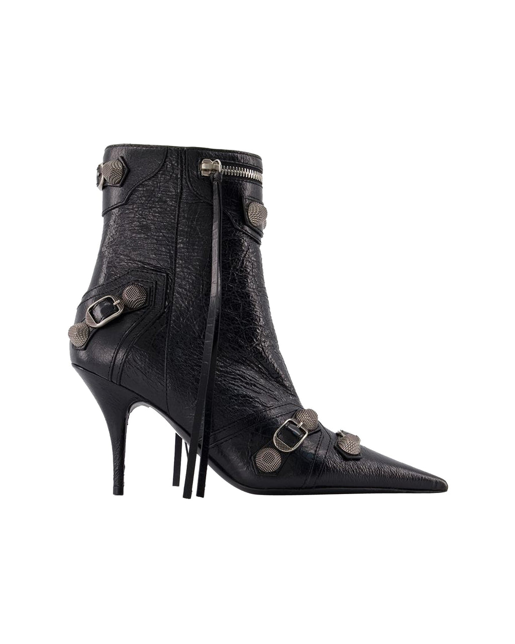 Cagole H90 Ankle Boots - Balenciaga - Leather - Black