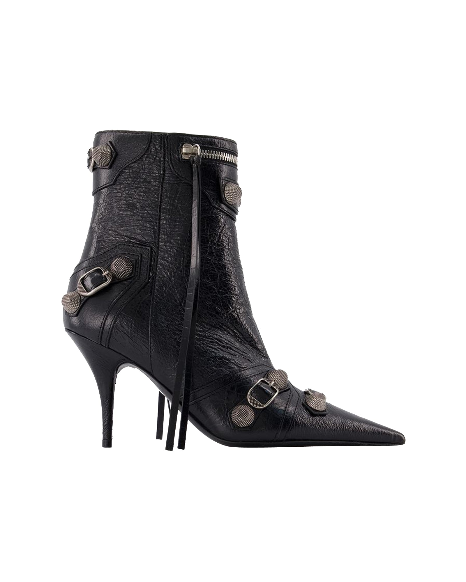 Cagole H90 Ankle Boots - Balenciaga - Leather - Black