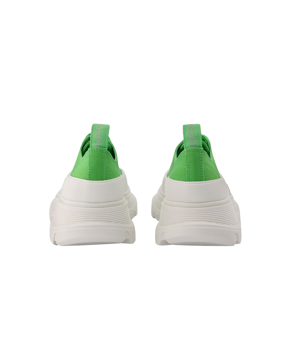 Tread Slick Sneakers - Alexander Mcqueen - Green/White - Leather
