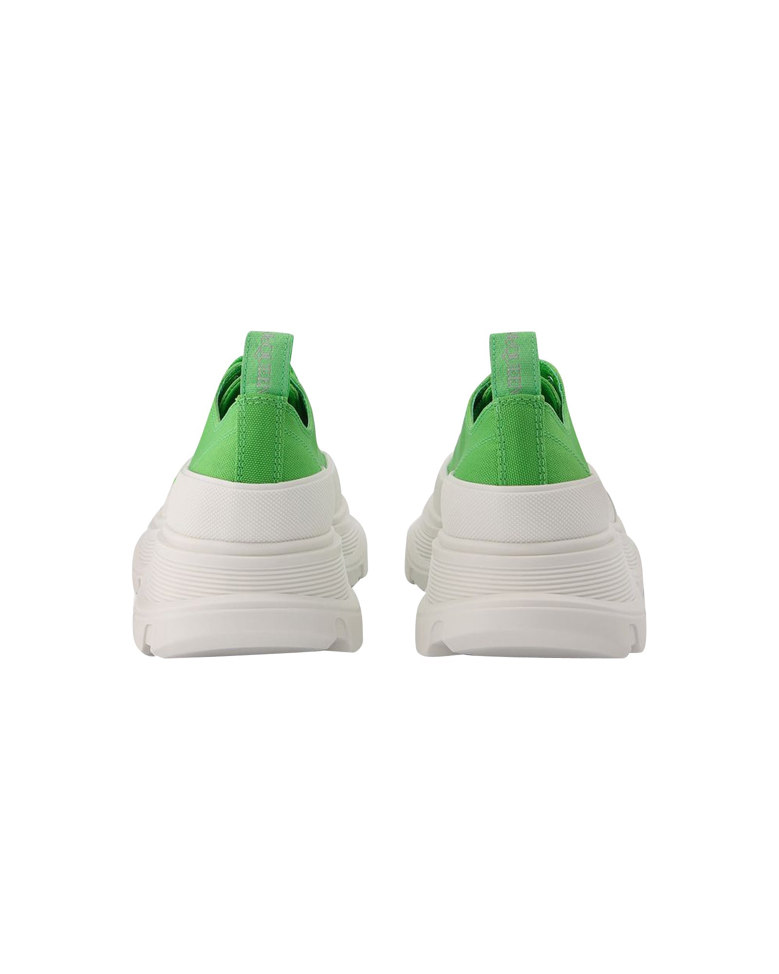 Tread Slick Sneakers - Alexander Mcqueen - Green/White - Leather