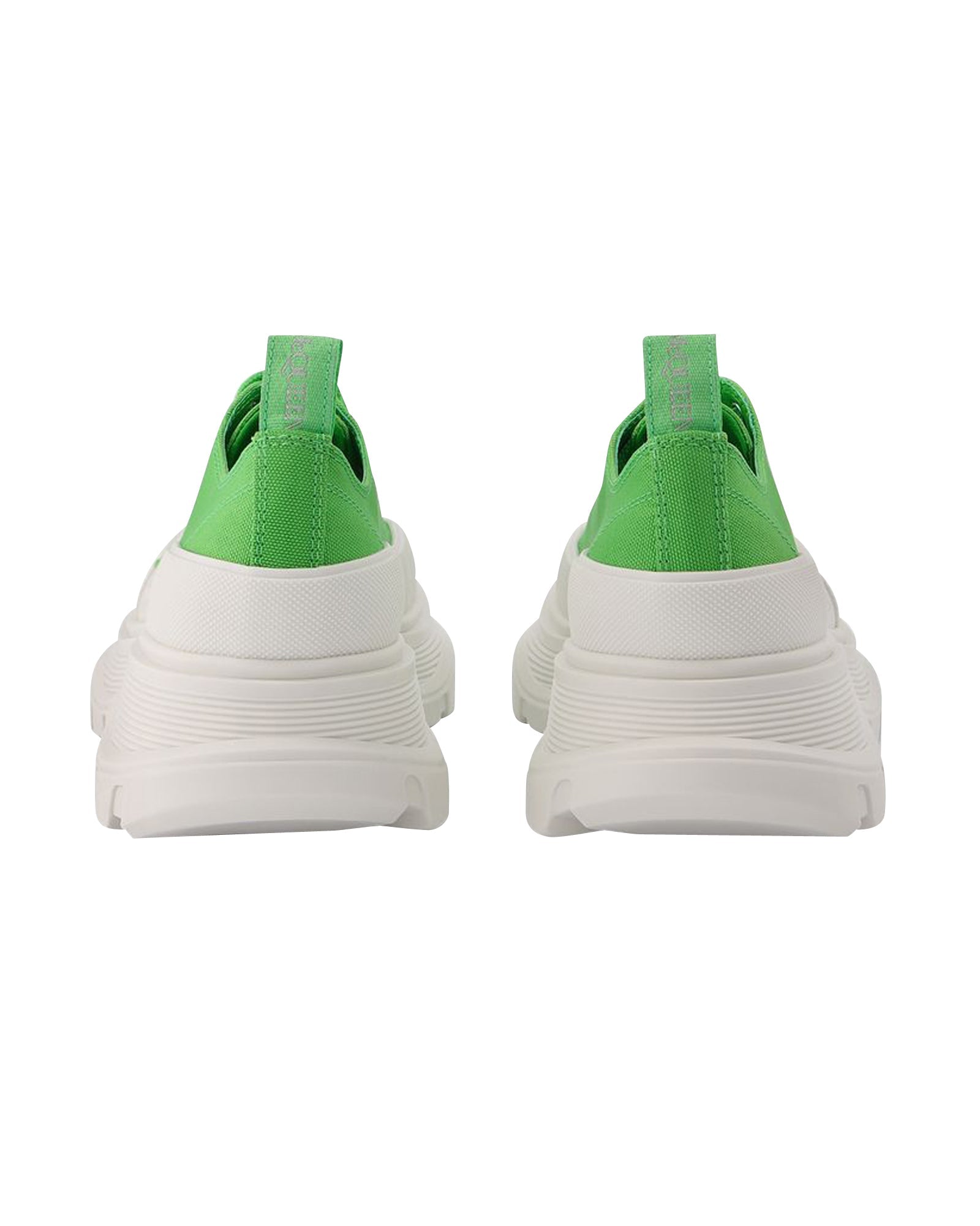 Tread Slick Sneakers - Alexander Mcqueen - Green/White - Leather