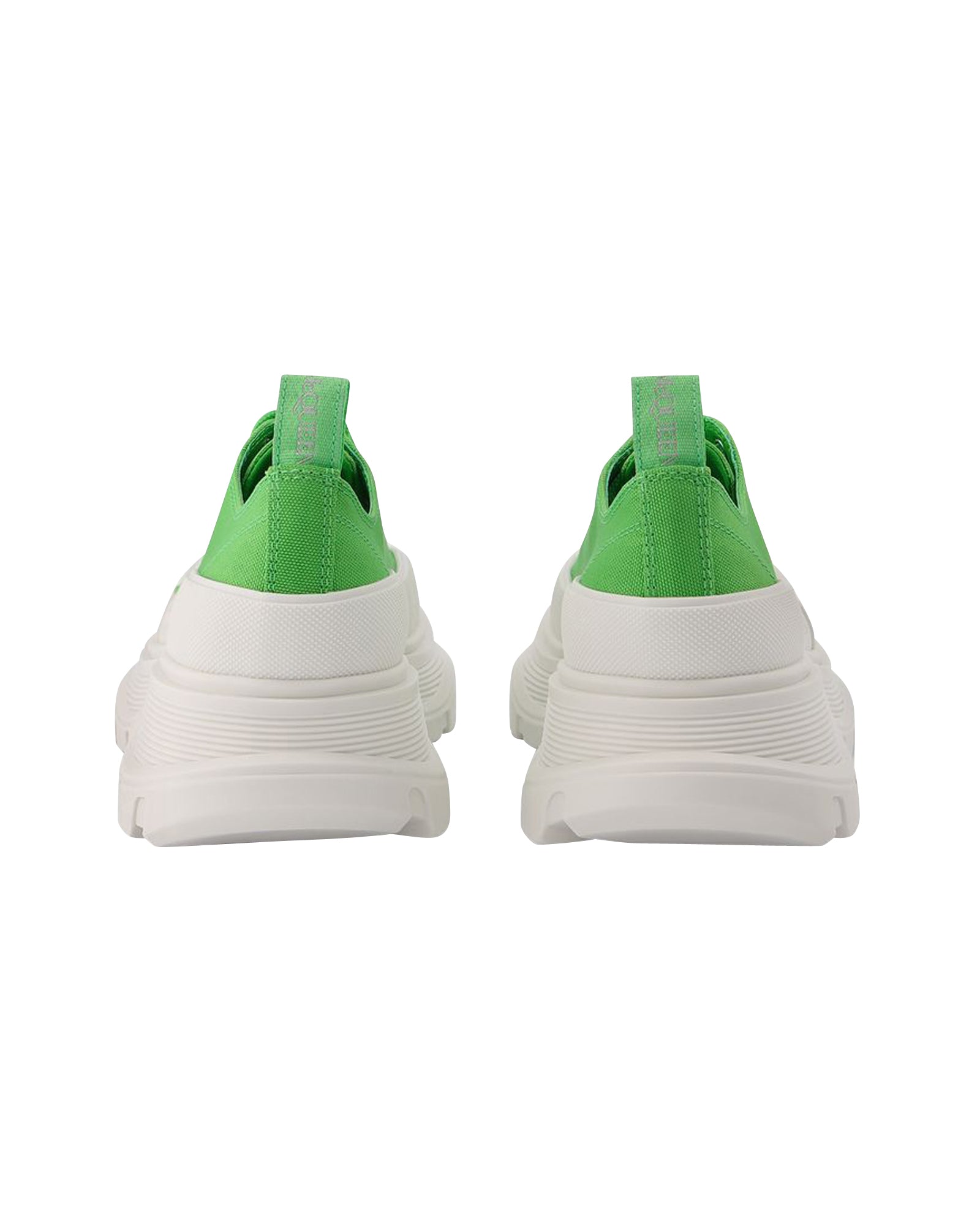 Tread Slick Sneakers - Alexander Mcqueen - Green/White - Leather