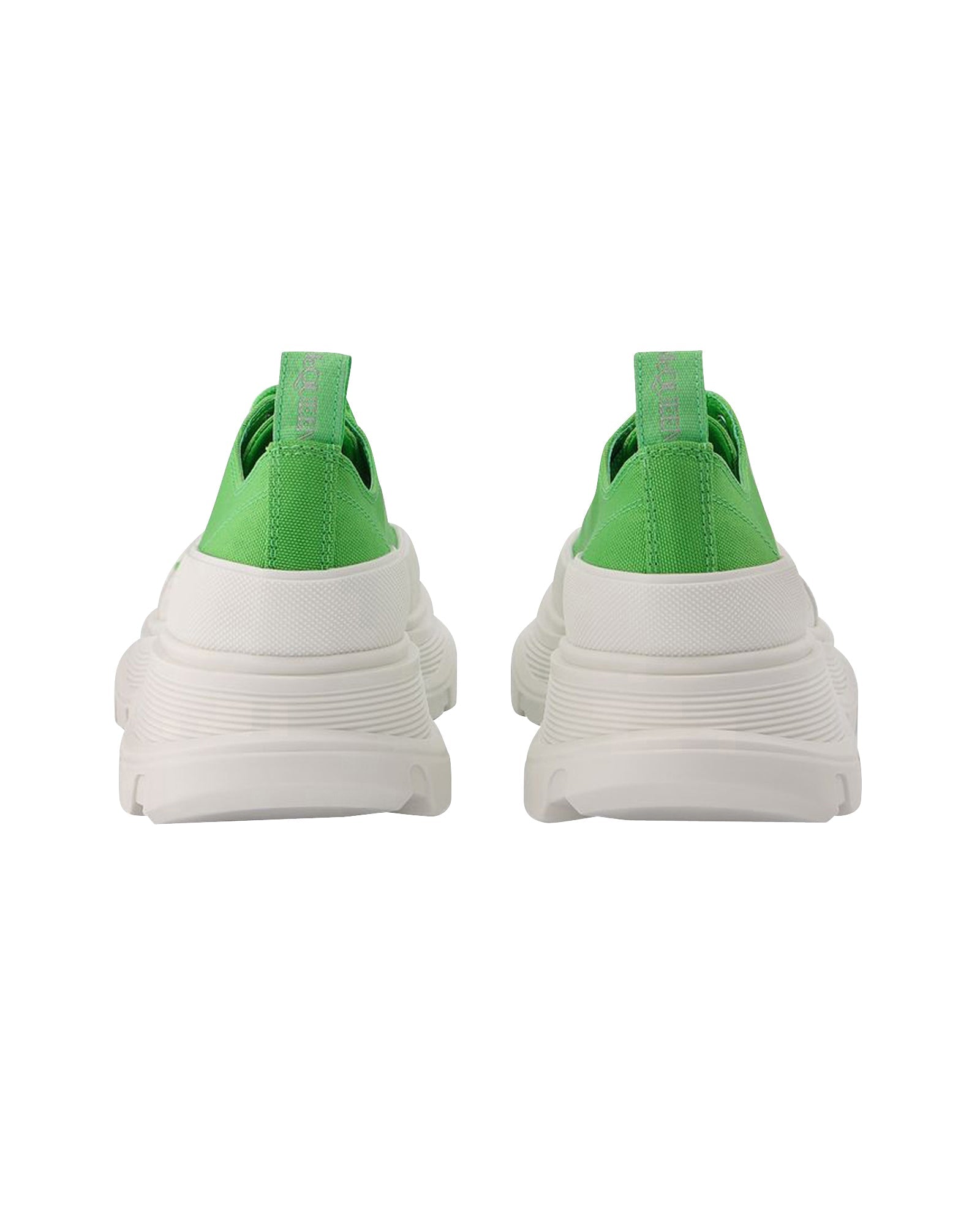 Tread Slick Sneakers - Alexander Mcqueen - Green/White - Leather