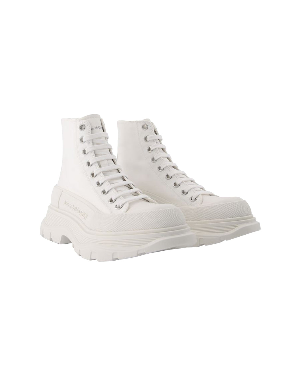 Tread Slick Sneakers - Alexander Mcqueen - White - Leather