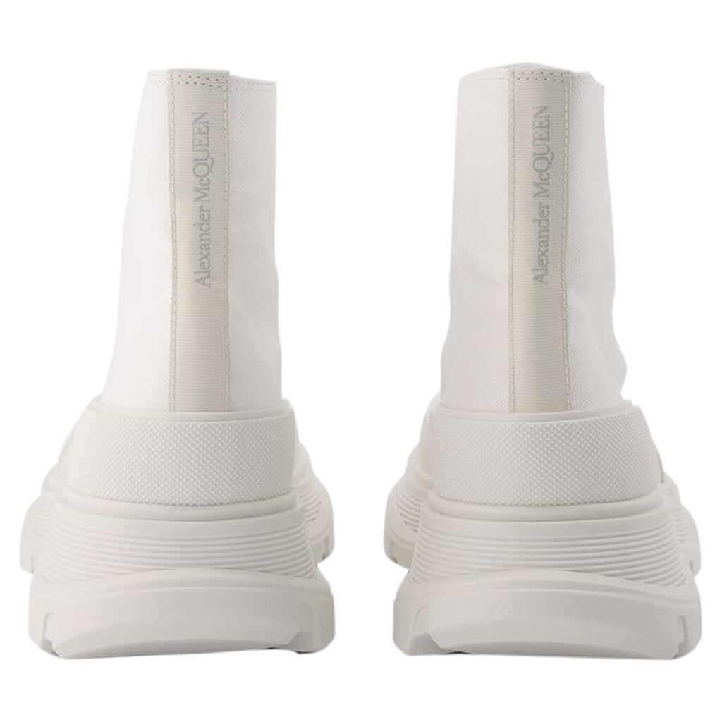 Tread Slick Sneakers - Alexander Mcqueen - White - Leather