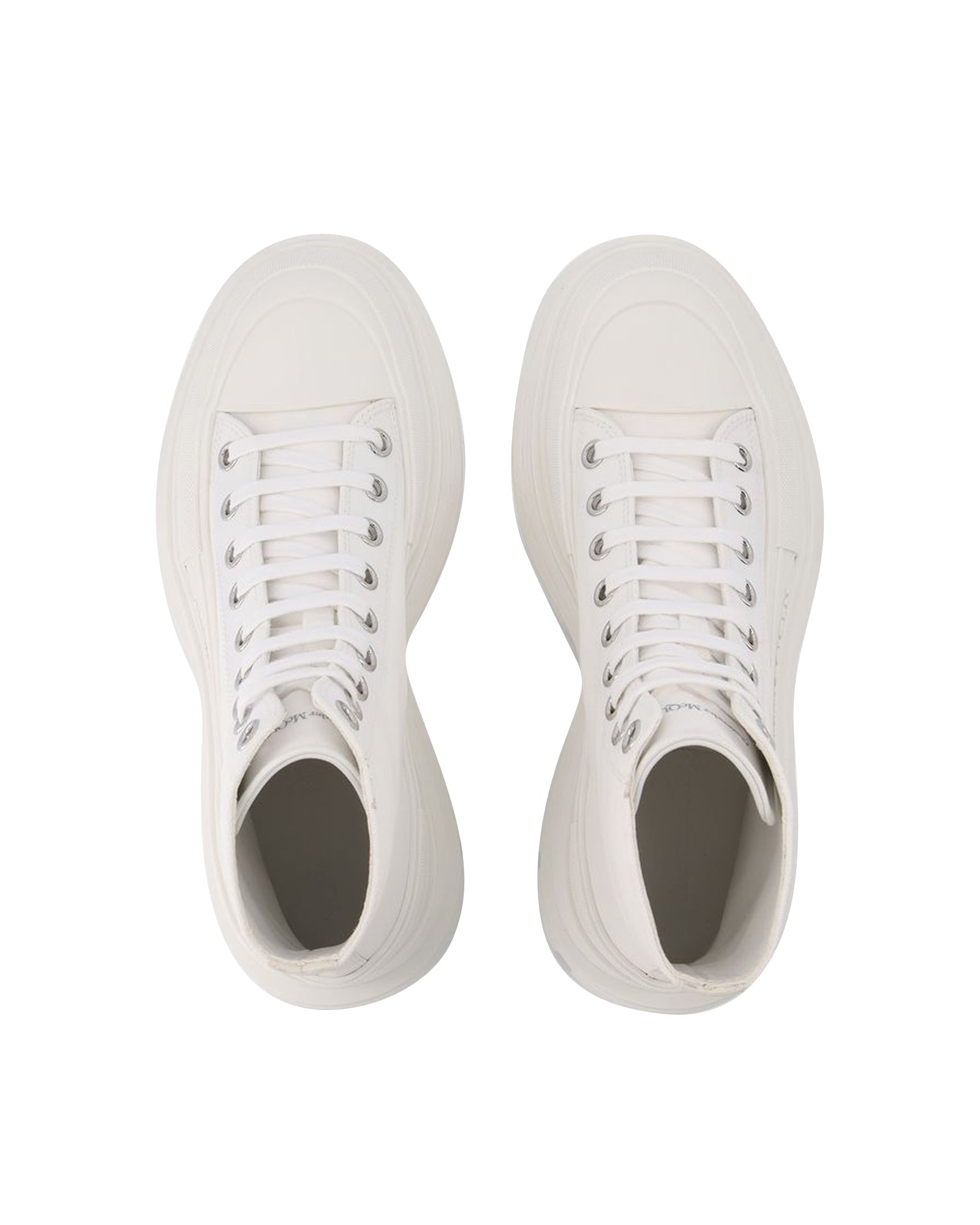 Tread Slick Sneakers - Alexander Mcqueen - White - Leather