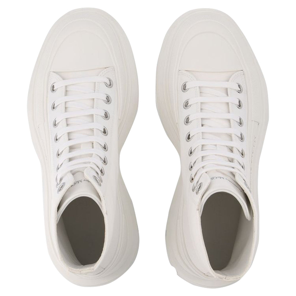 Women's Tread Slick Sneakers - Alexander Mcqueen - White - Leather