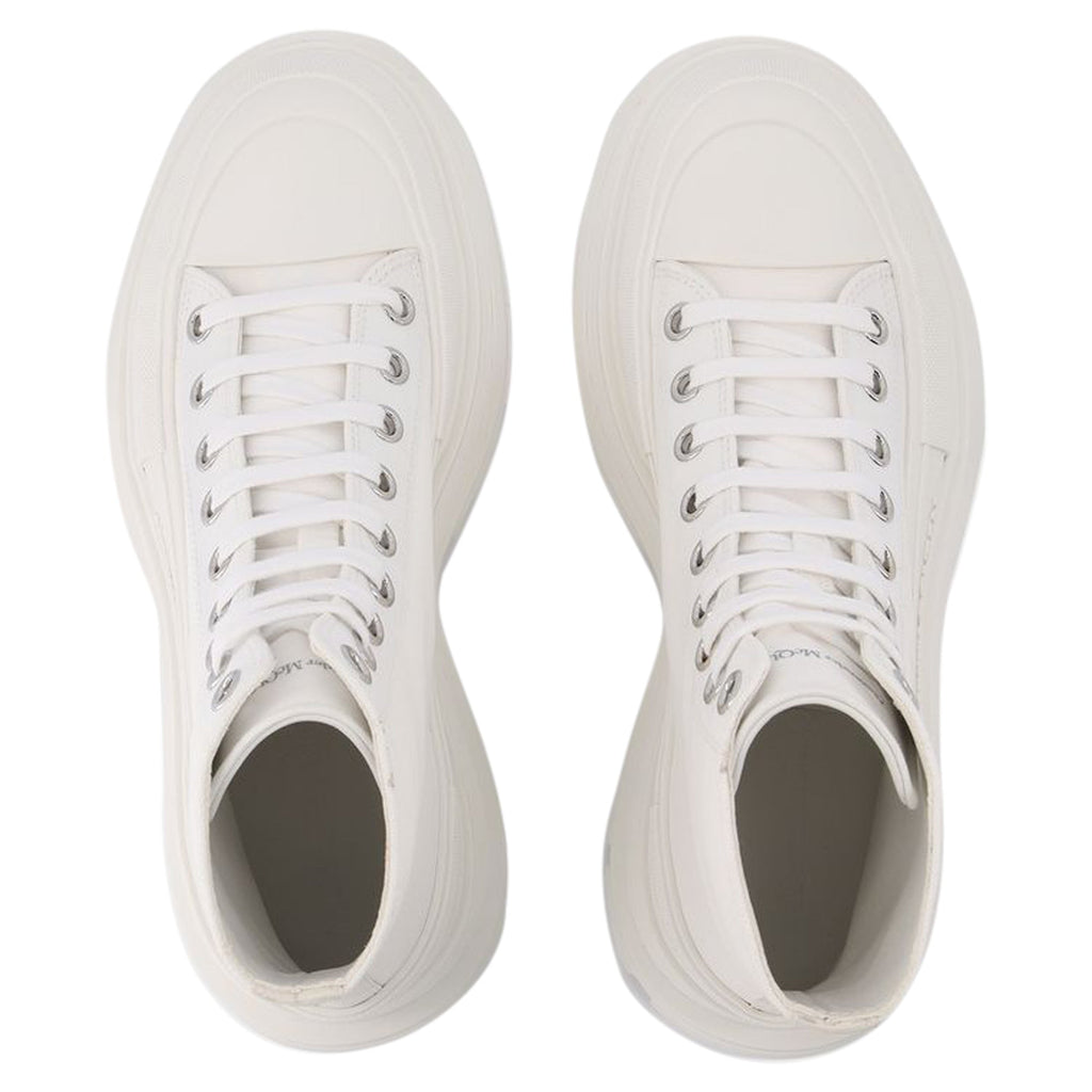 Tread Slick Sneakers - Alexander Mcqueen - White - Leather