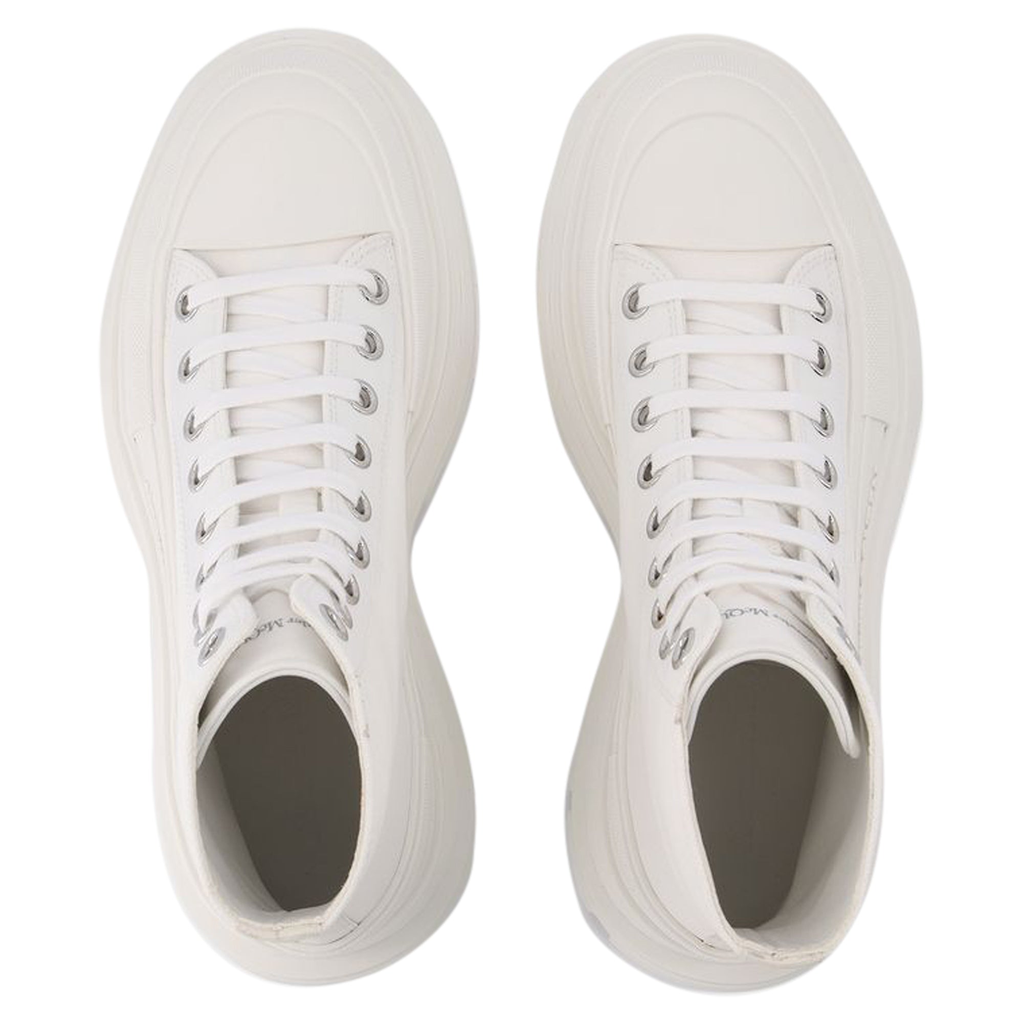 Tread Slick Sneakers - Alexander Mcqueen - White - Leather