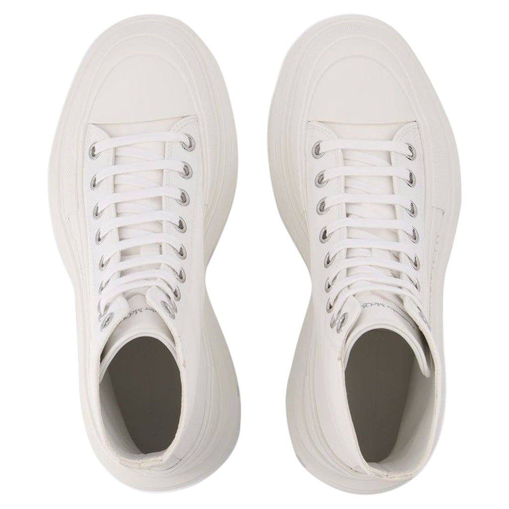 Tread Slick Sneakers - Alexander Mcqueen - White - Leather