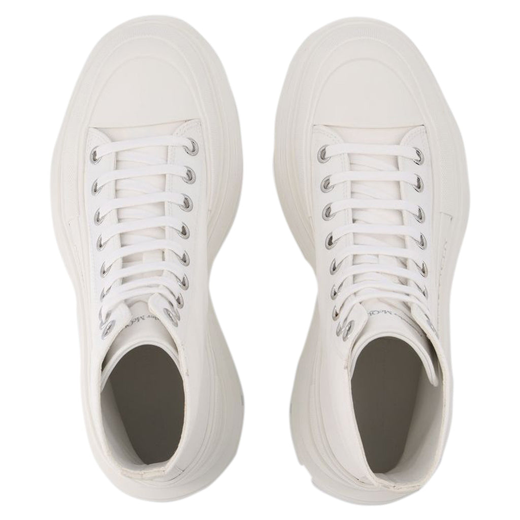 Tread Slick Sneakers - Alexander Mcqueen - White - Leather