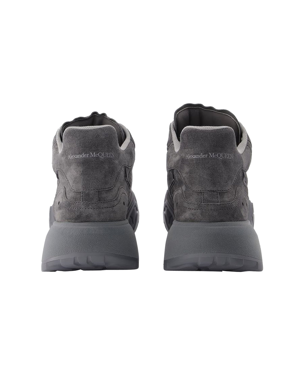 Sneaker High in Grey Leather