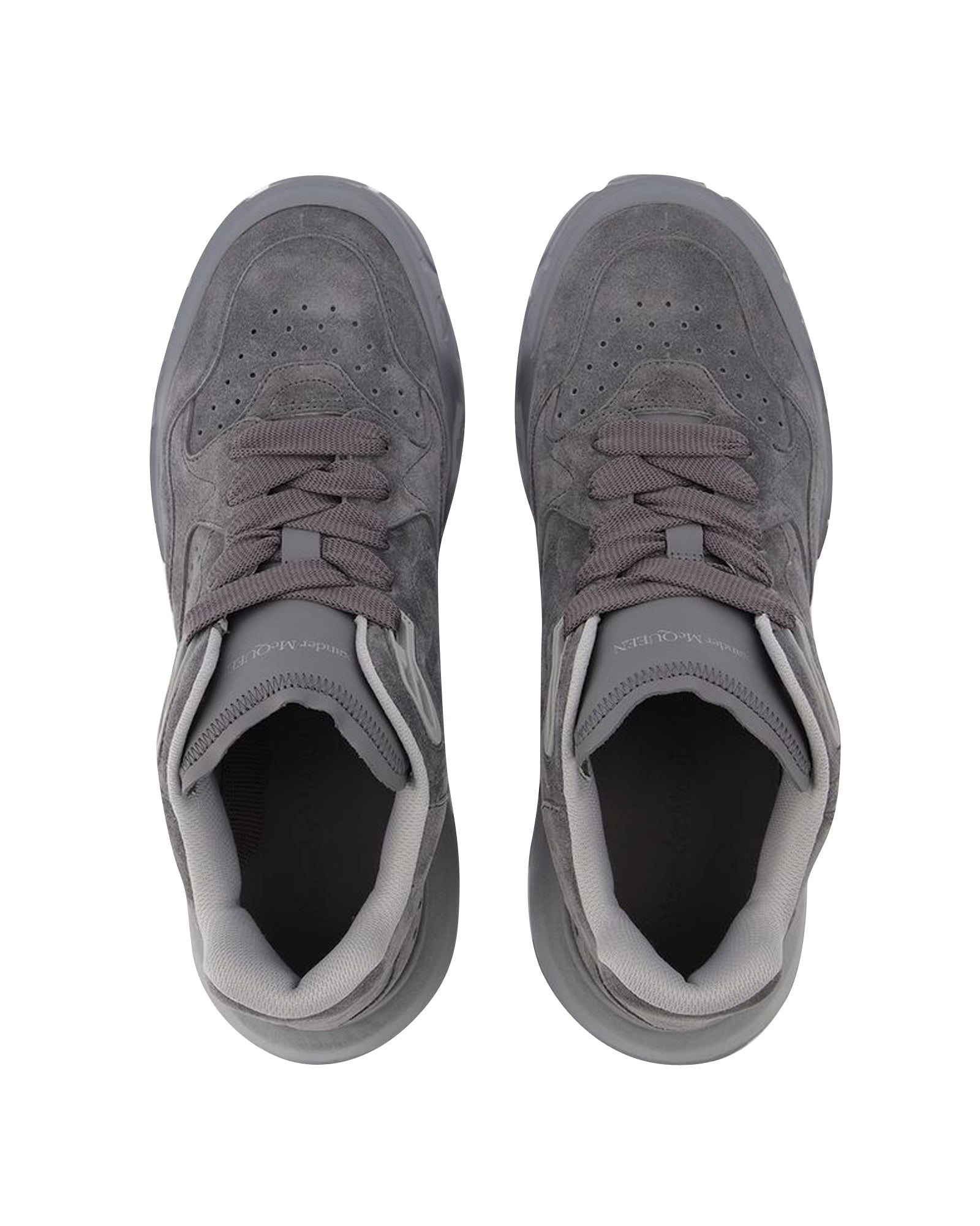 Sneaker High in Grey Leather