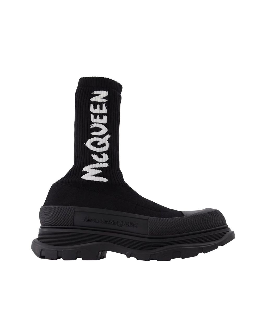Men's Sock Boots in Black