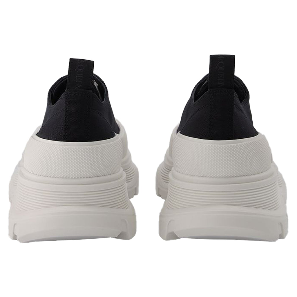 Tread Slick Sneakers - Alexander Mcqueen - Black/White - Canva