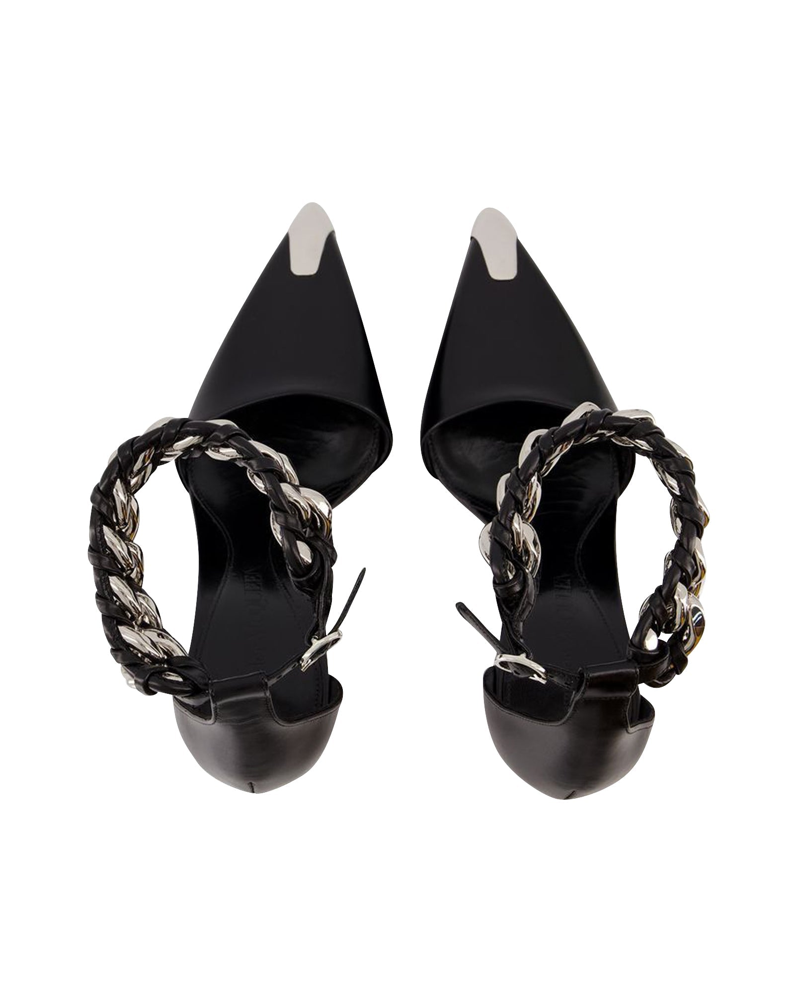 Punk Pumps - Alexander Mcqueen - Leather - Black/Silver