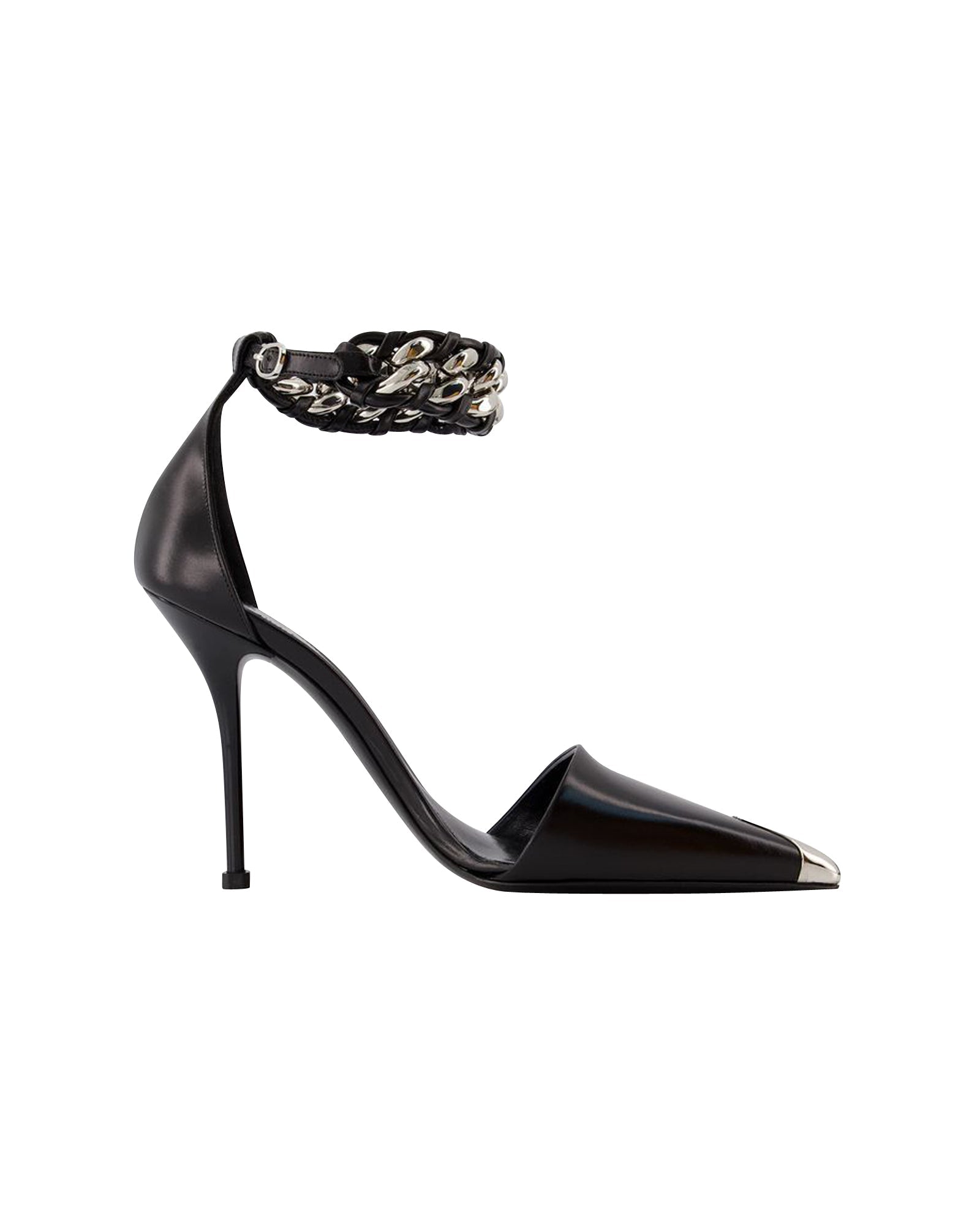 Punk Pumps - Alexander Mcqueen - Leather - Black/Silver