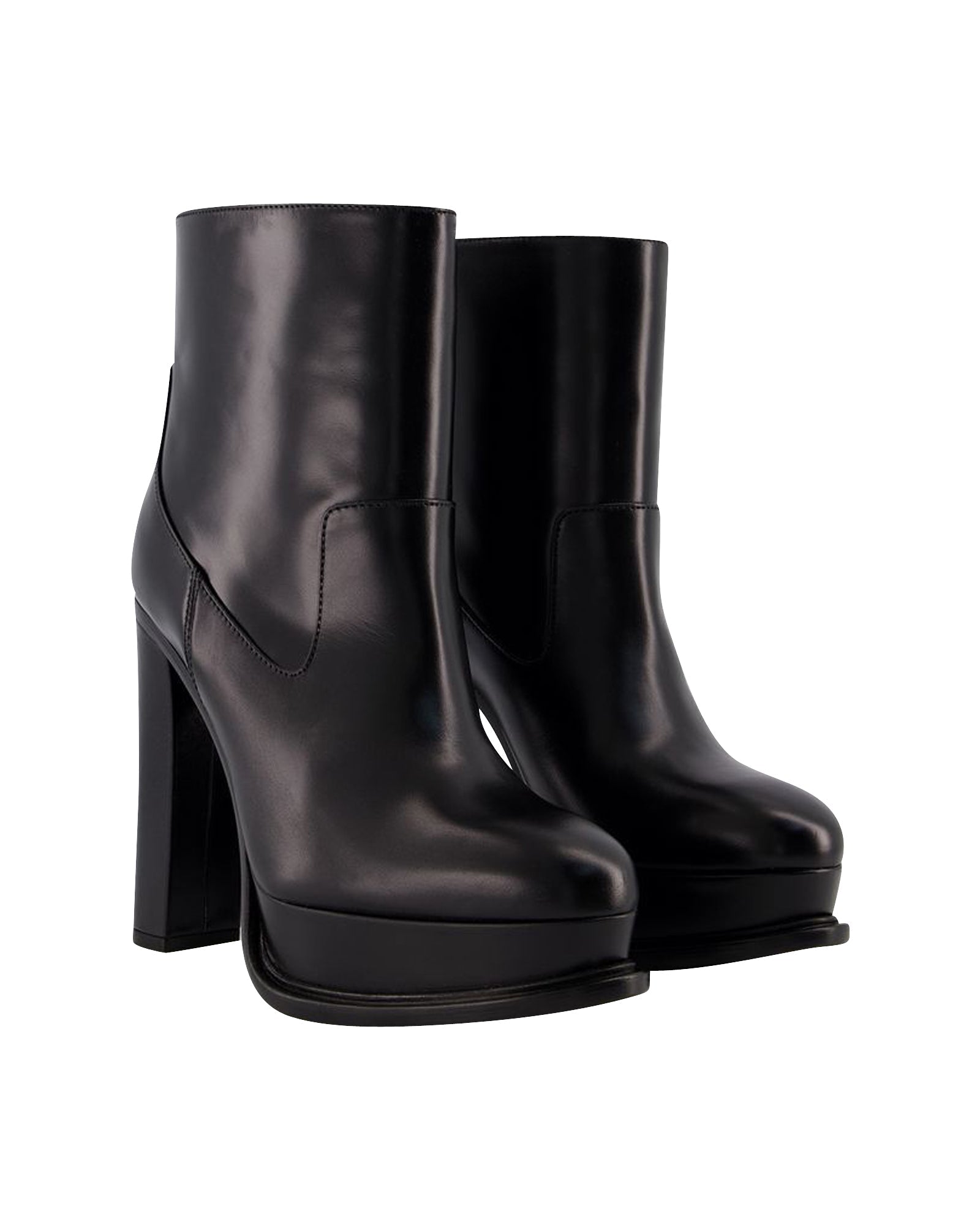 Ankle Boots - Alexander McQueen - Leather - Black