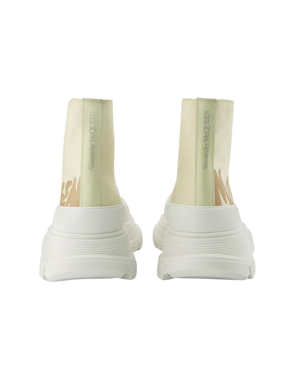 Tread Slick Sneakers - Alexander Mcqueen - Black/White - Leather