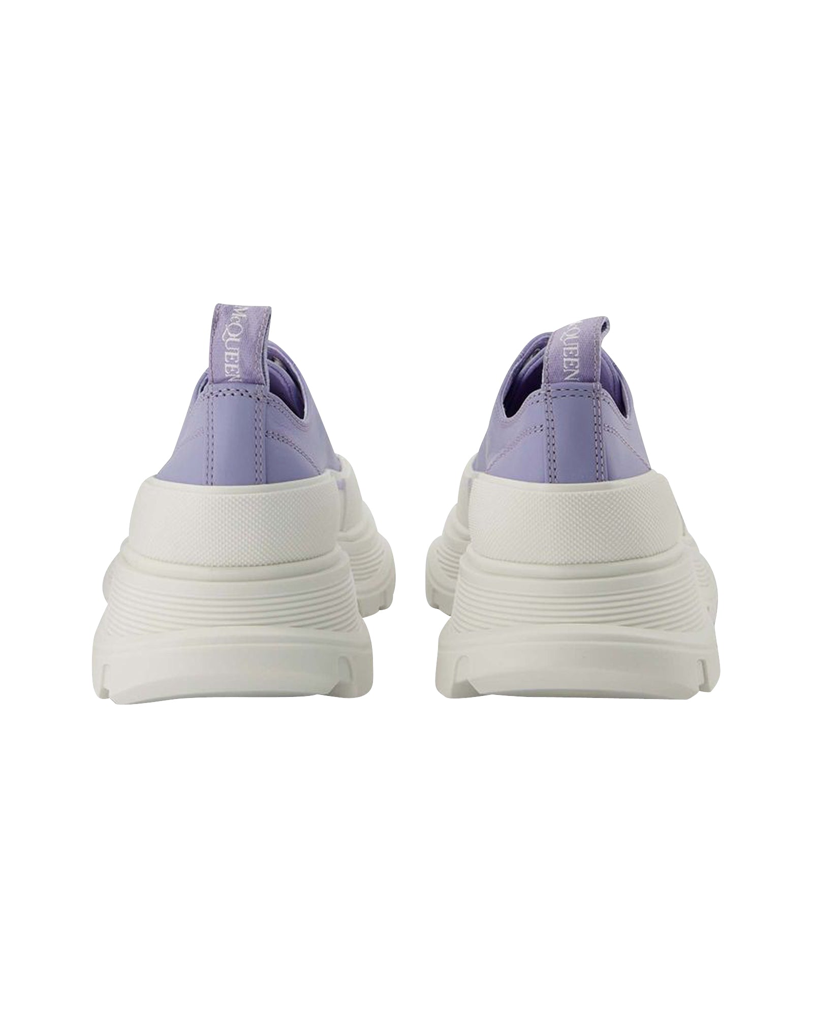 Tread Slick Sneakers - Alexander Mcqueen - Lilac/White - Leather
