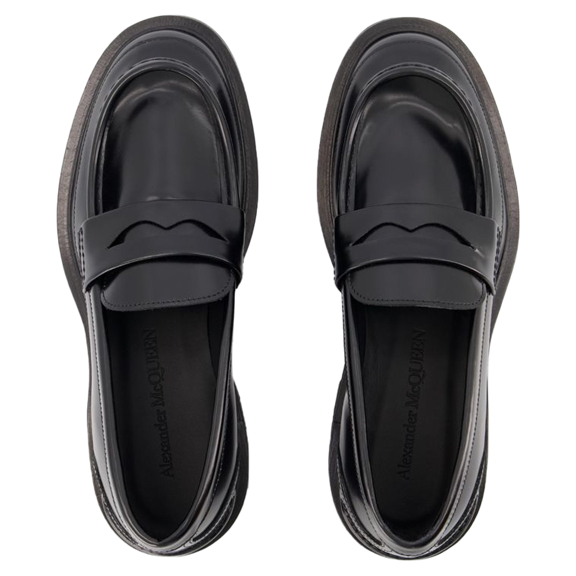 Loafers - Alexander Mcqueen - Black - Leather