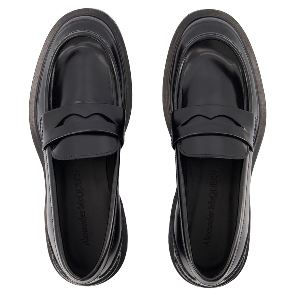 Loafers - Alexander Mcqueen - Black - Leather