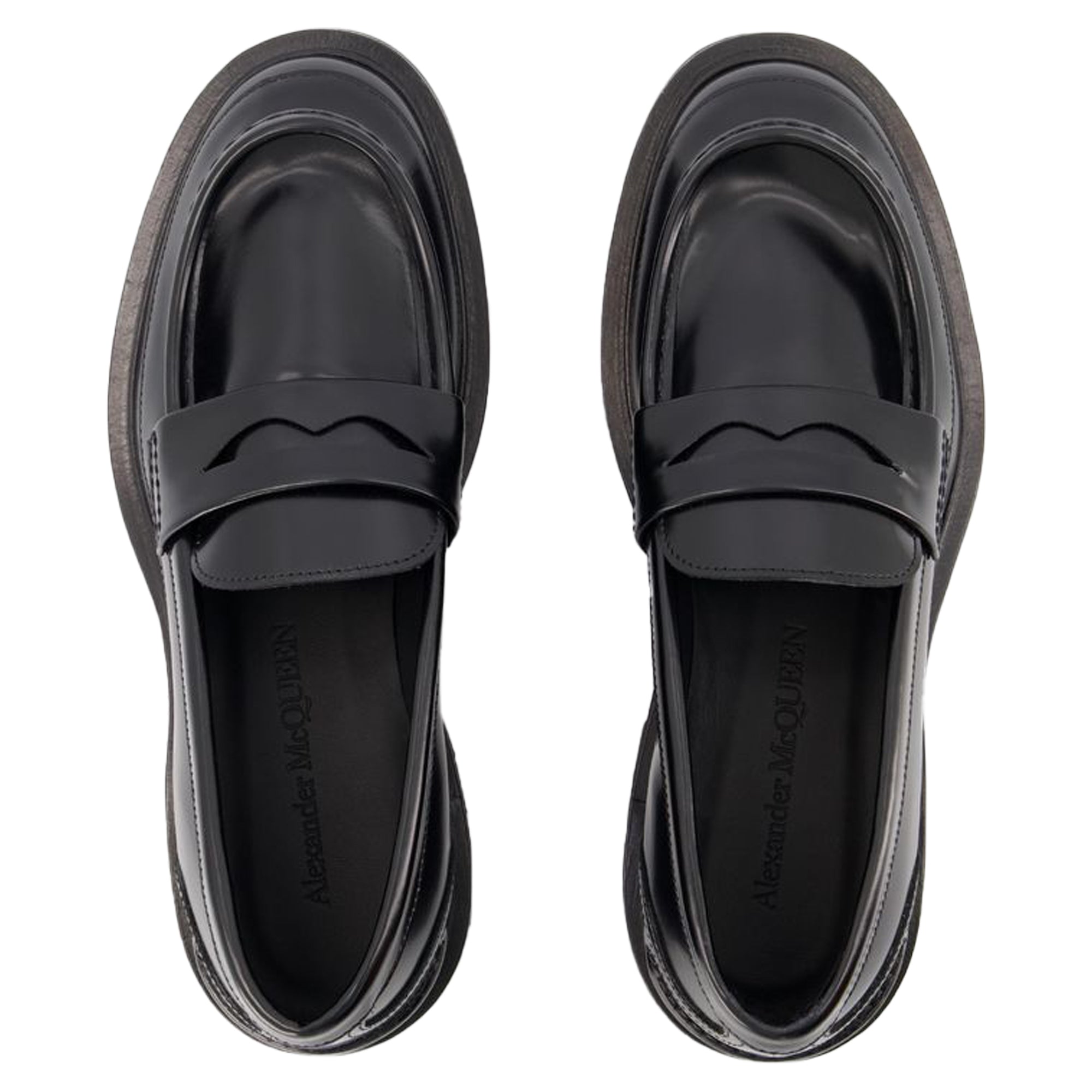 Loafers - Alexander Mcqueen - Black - Leather