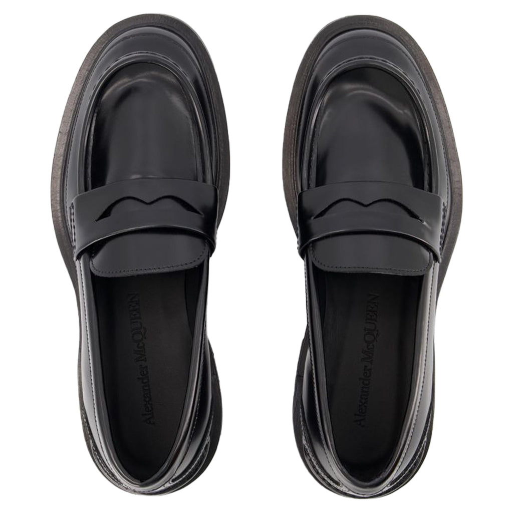 Loafers - Alexander Mcqueen - Black - Leather