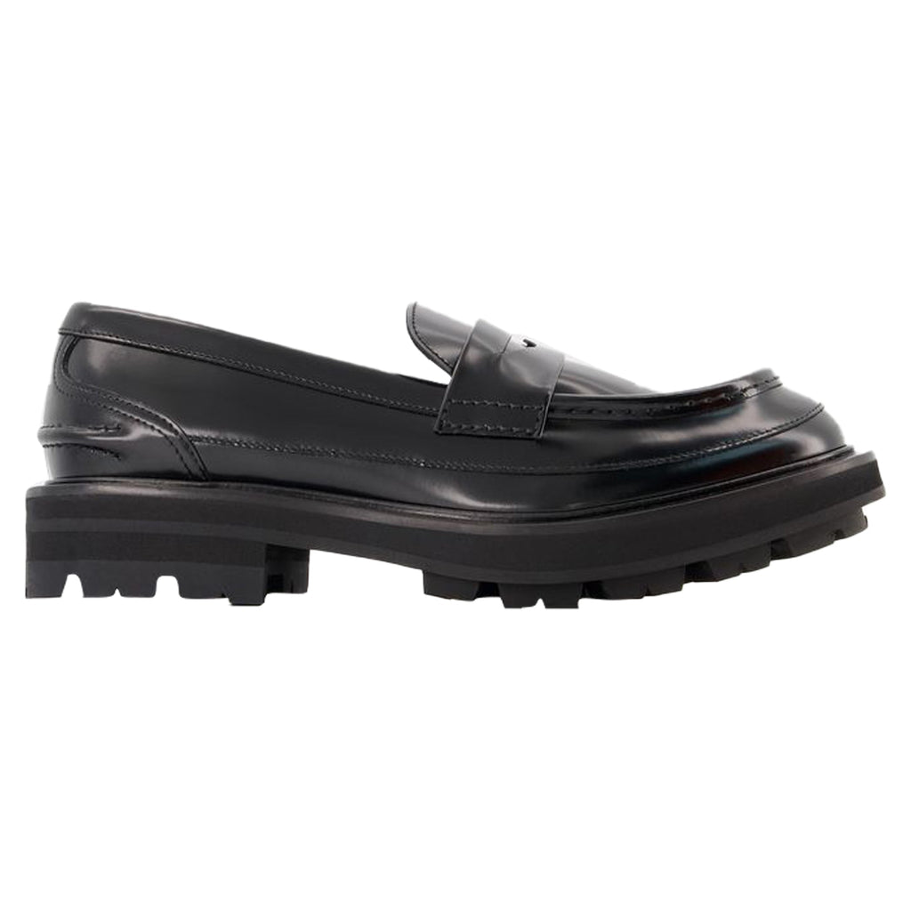 Loafers - Alexander Mcqueen - Black - Leather