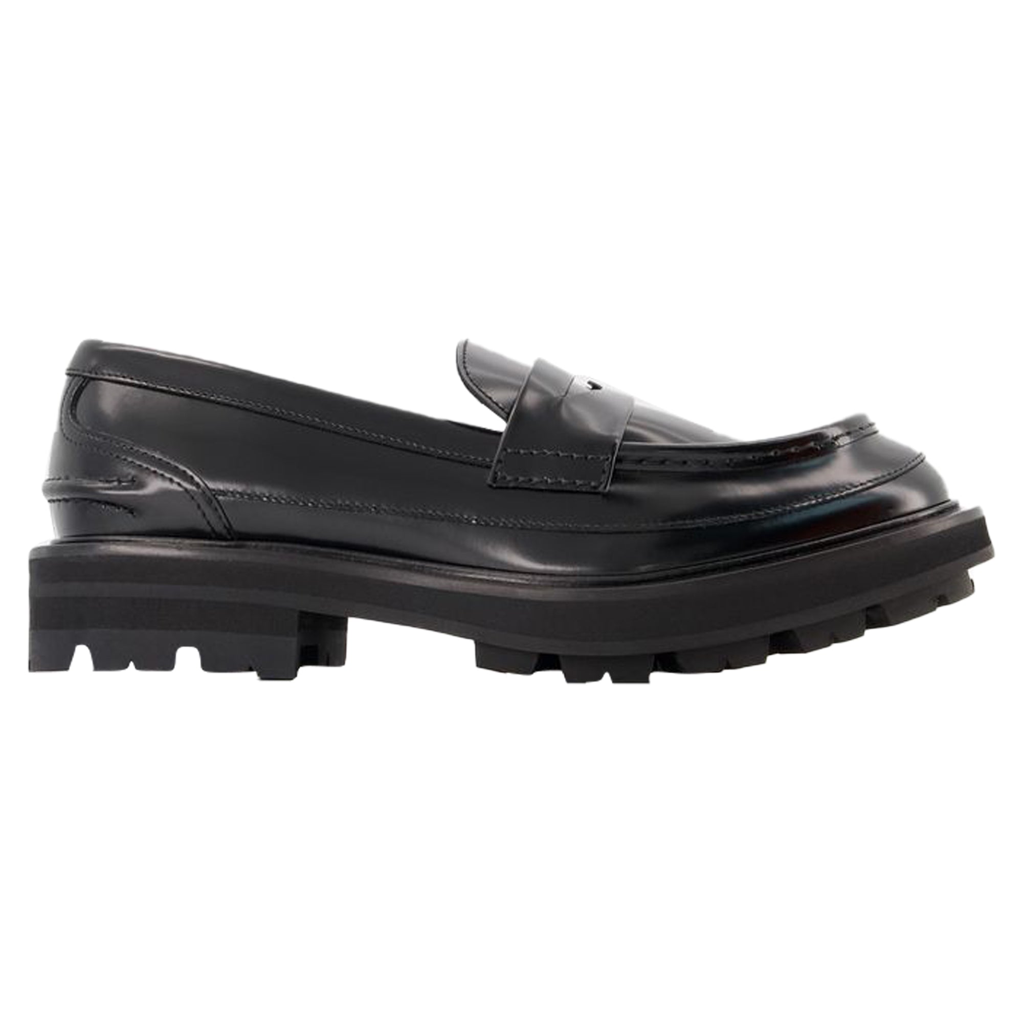 Loafers - Alexander Mcqueen - Black - Leather