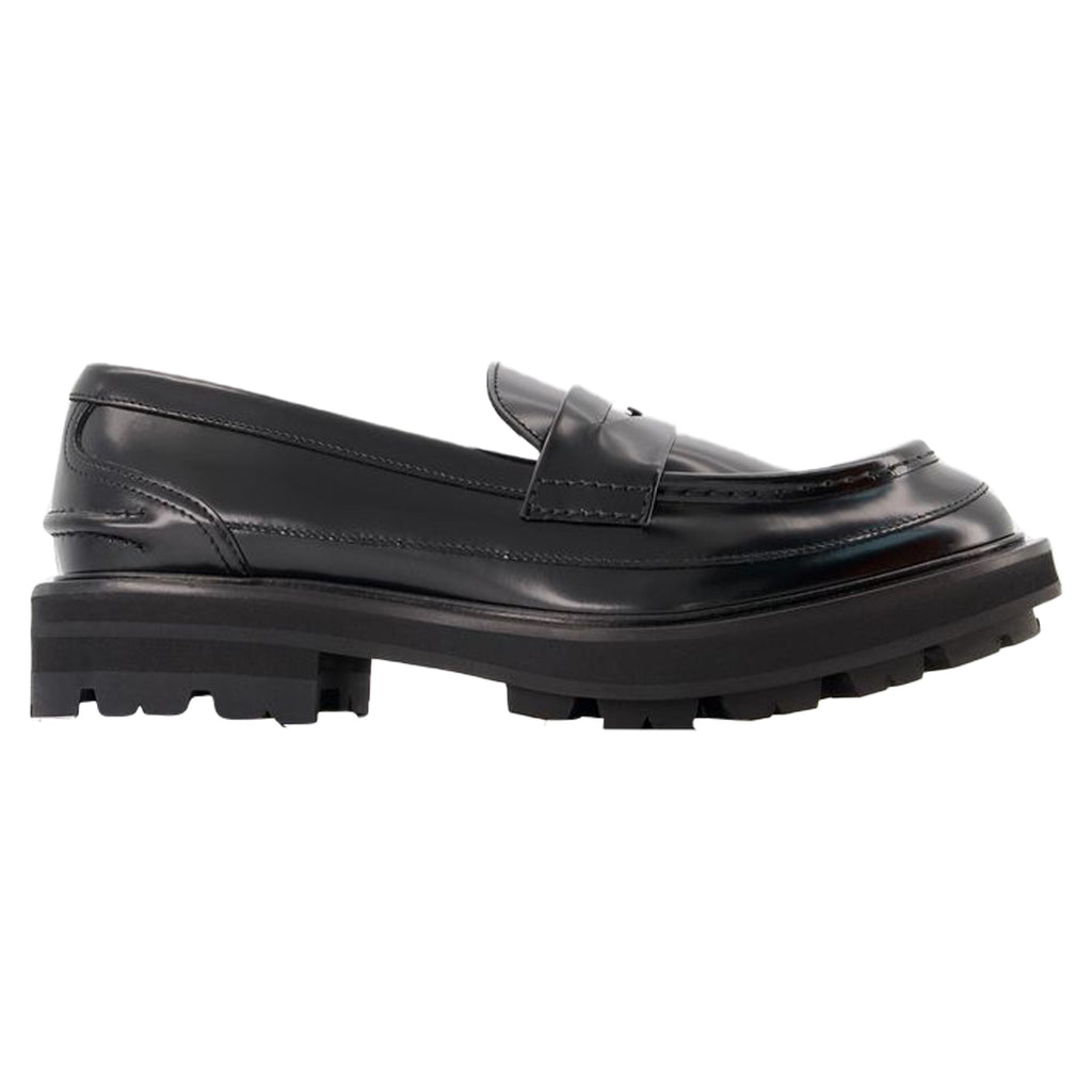 Loafers - Alexander Mcqueen - Black - Leather