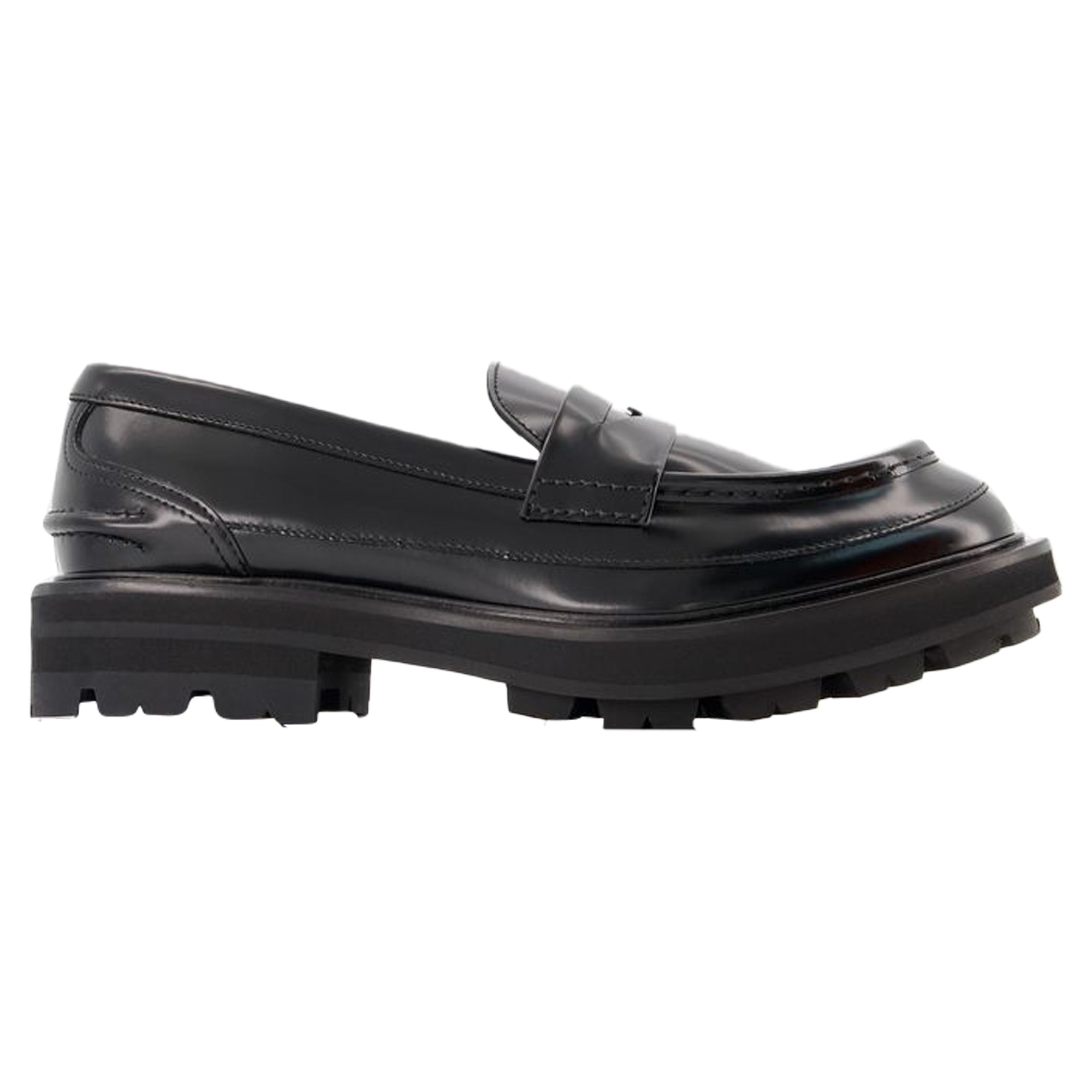 Loafers - Alexander Mcqueen - Black - Leather