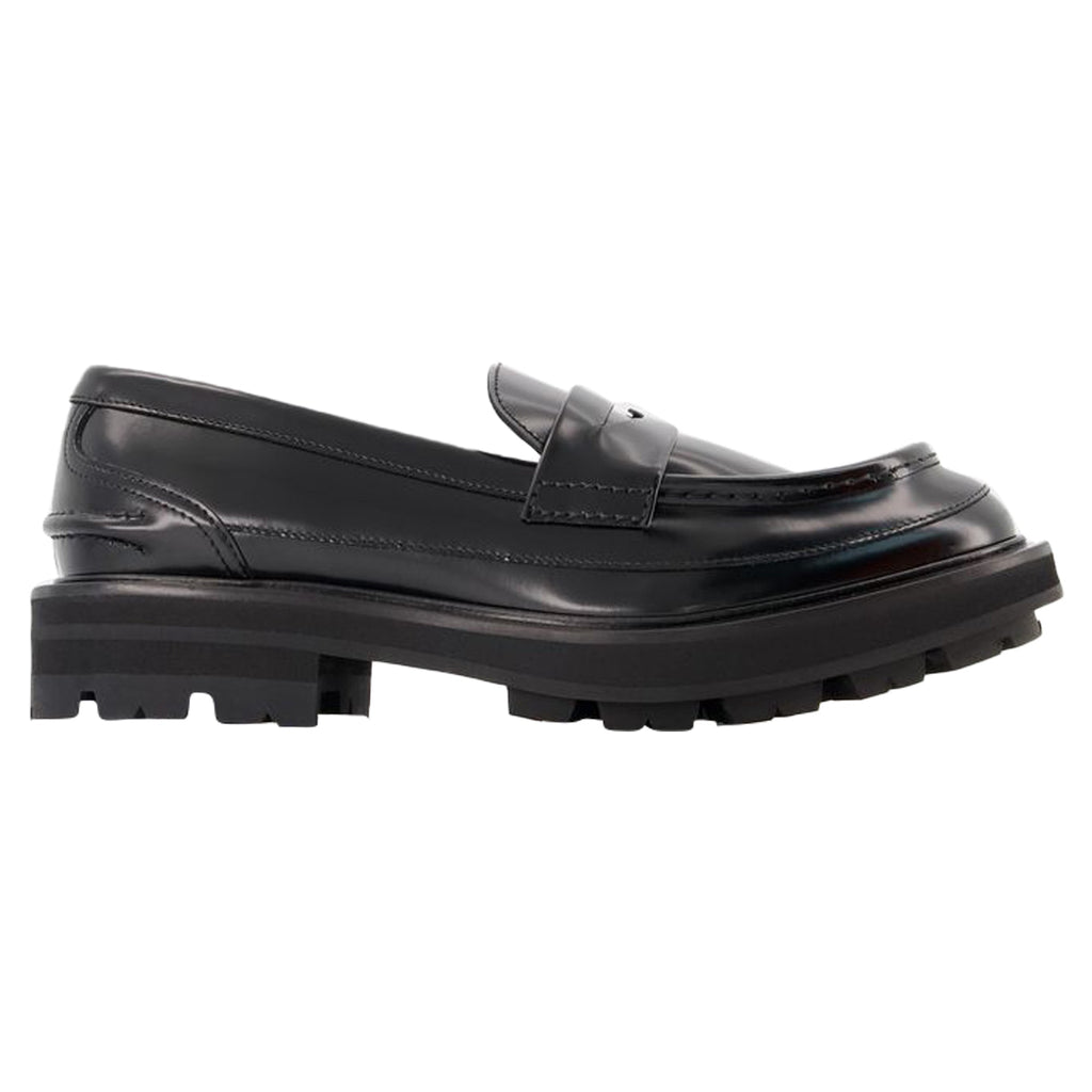 Loafers - Alexander Mcqueen - Black - Leather