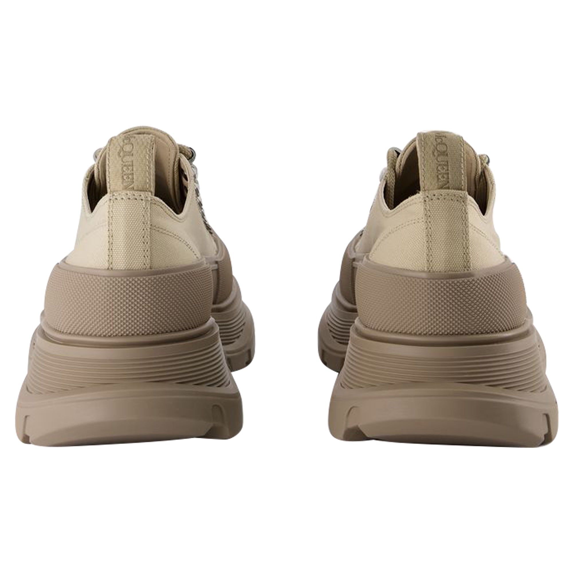 Tread Slick Sneakers - Alexander Mcqueen - Brown - Canvas