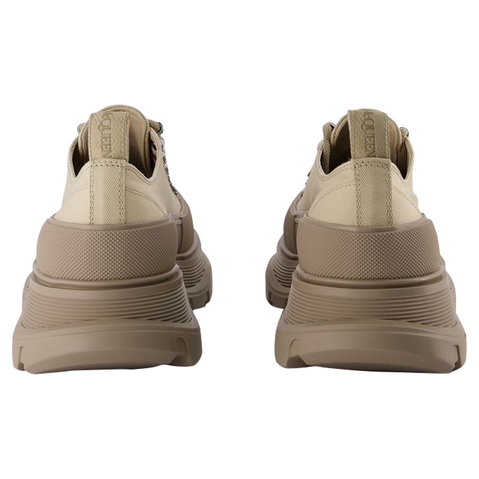 Tread Slick Sneakers - Alexander Mcqueen - Brown - Canvas