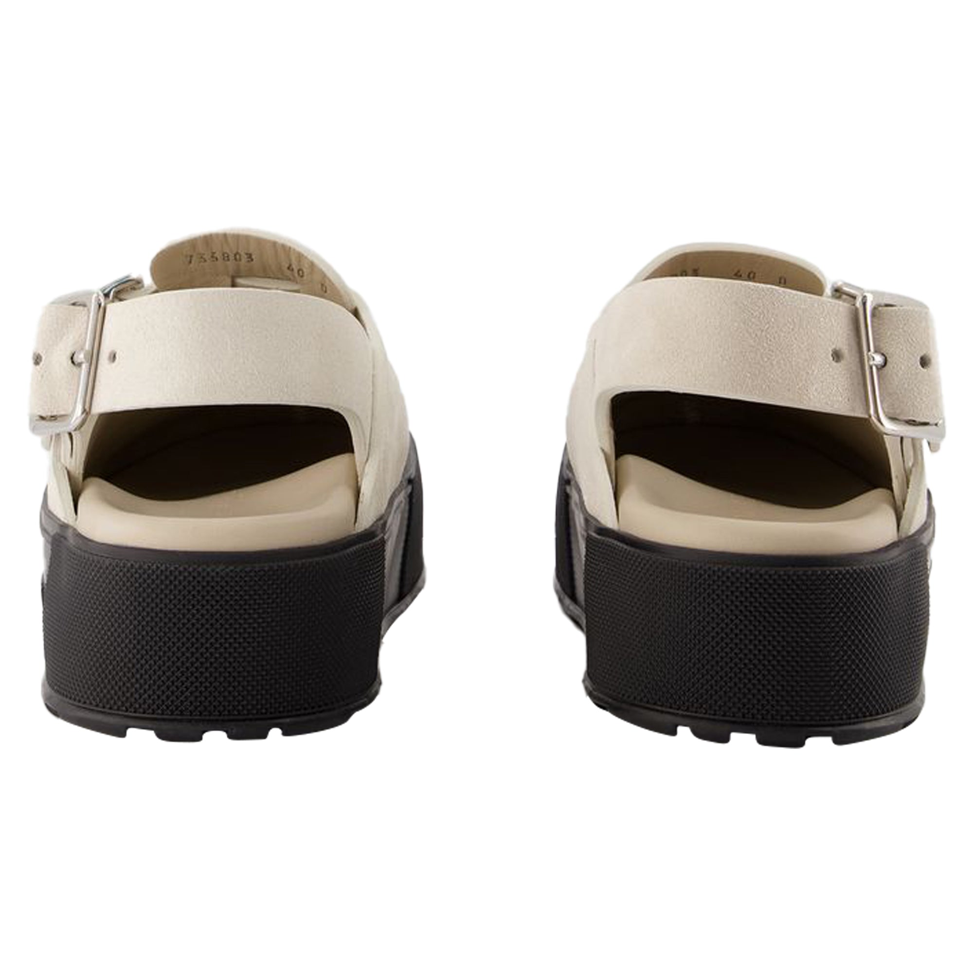 Oversize Flat Shoes - Alexander Mcqueen - Multi - Leather